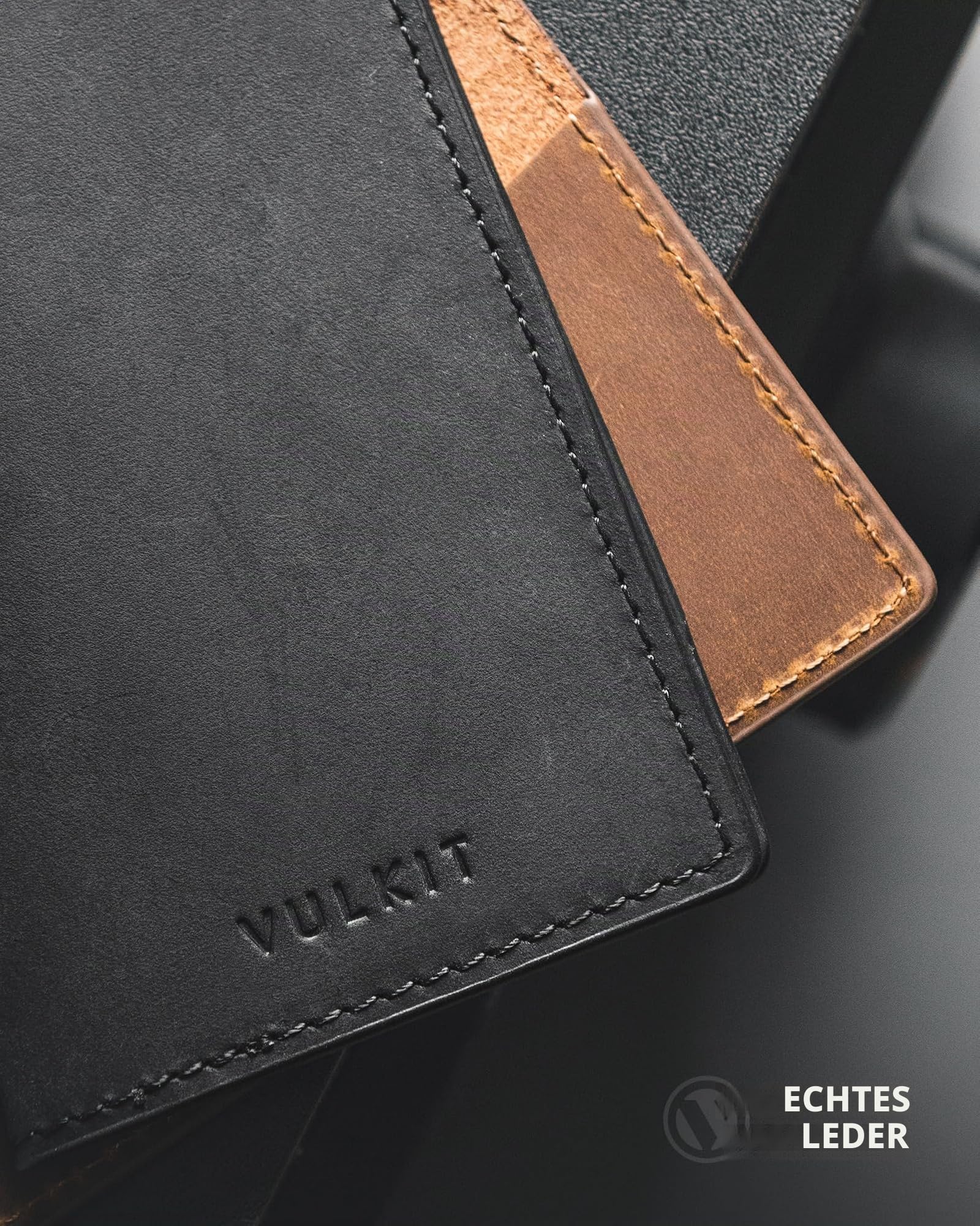 vulkit-visitenkartenetui-leder-schwarz-slim-20-karten image 2