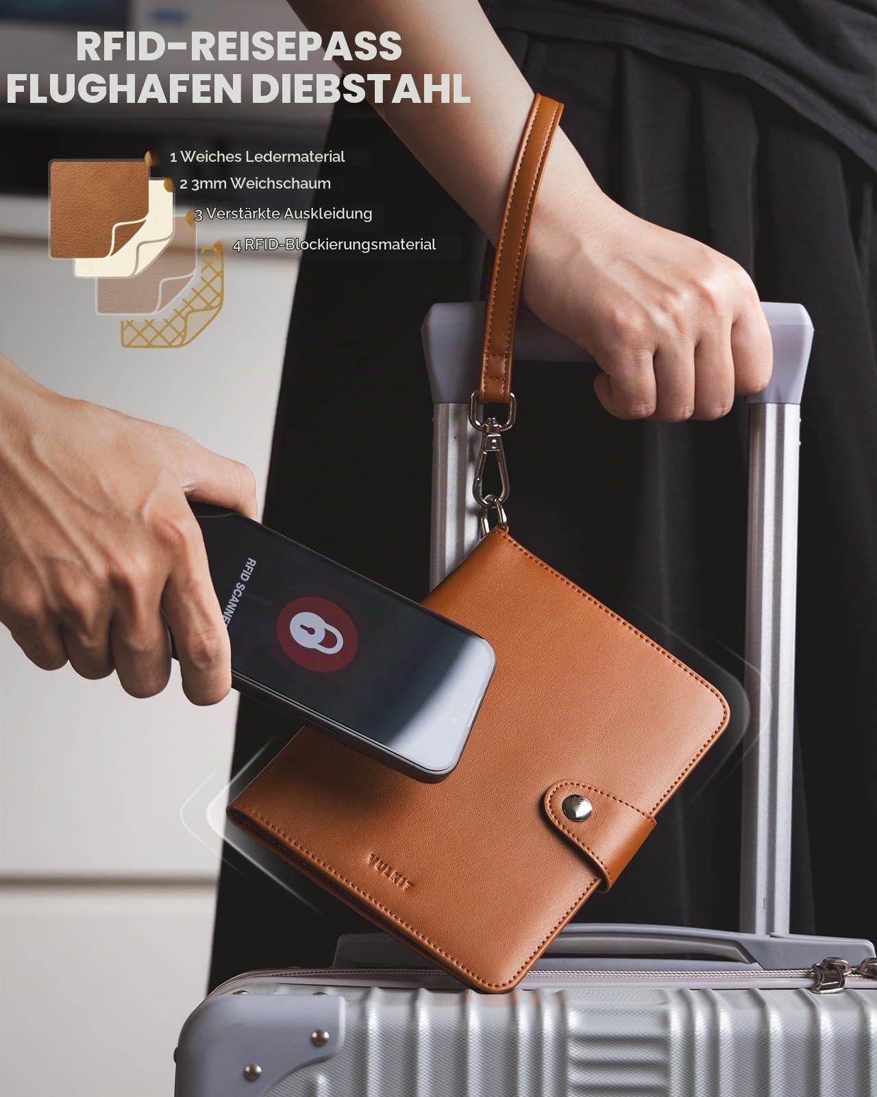 vulkit-passport-card-holder-reiseorganizer-braun-rfid image 6
