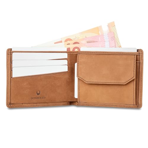 donbolso-verona-geldb-rse-herren-leder-vintage-braun-rfid-8-karten image 7