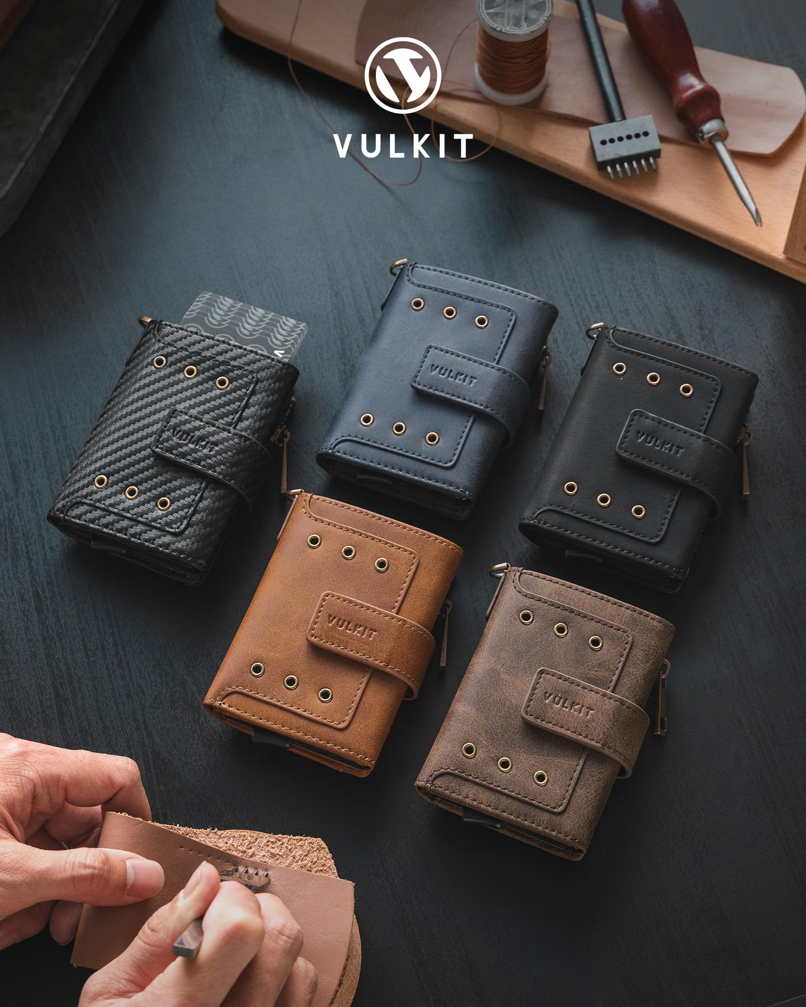 vulkit-leather-pop-up-geldb-rse-kaffee-m-nzfach-rfid-10-karten image 7