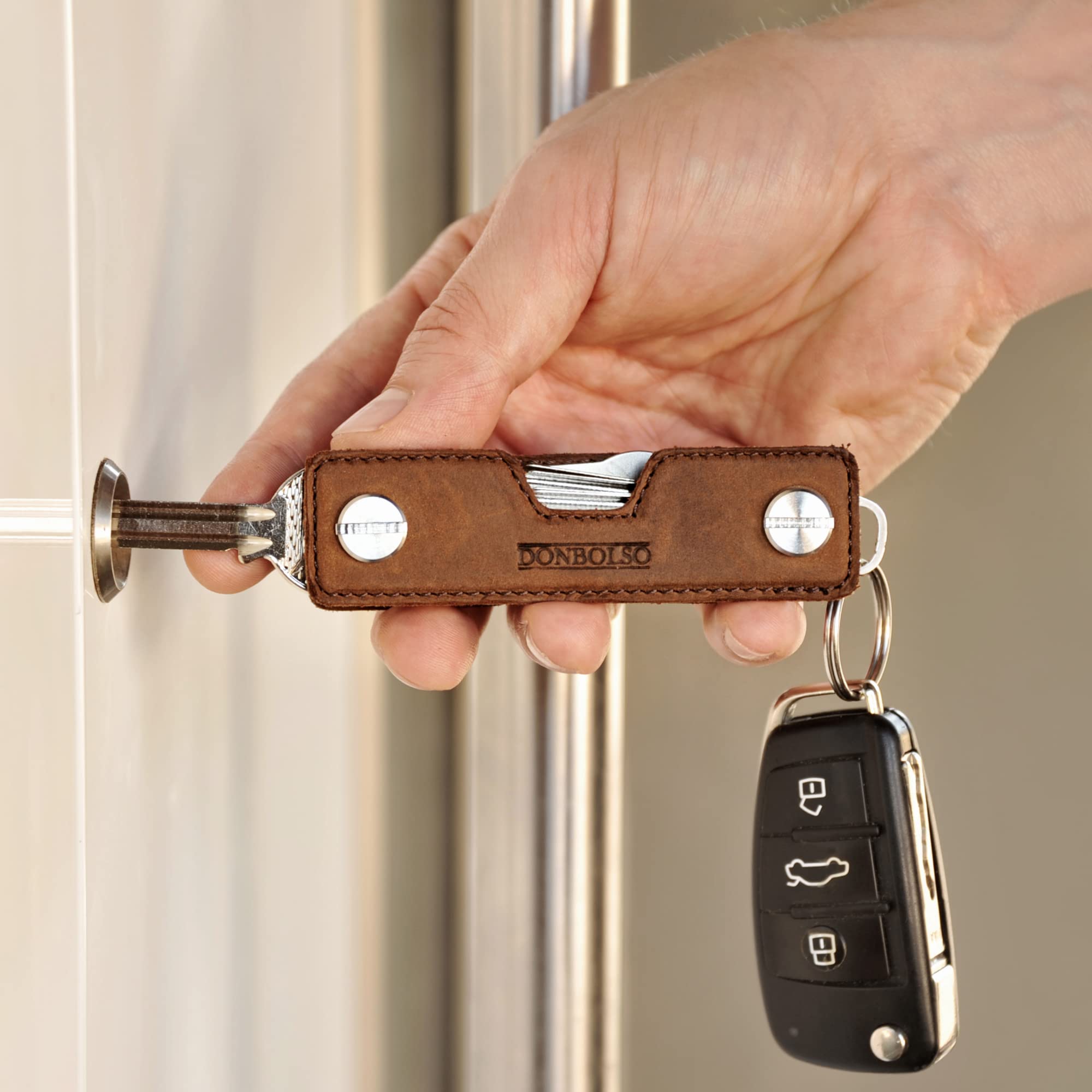donbolso-key-organizer-double-schl-sselorganizer-braun image 7