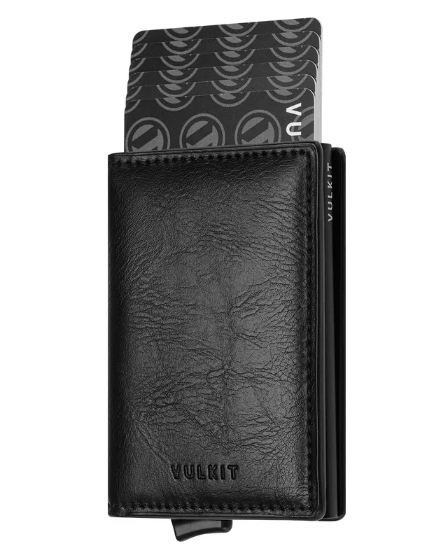 vulkit-bifold-kartenetui-crazy-horse-schwarz-rfid-7-karten image 1