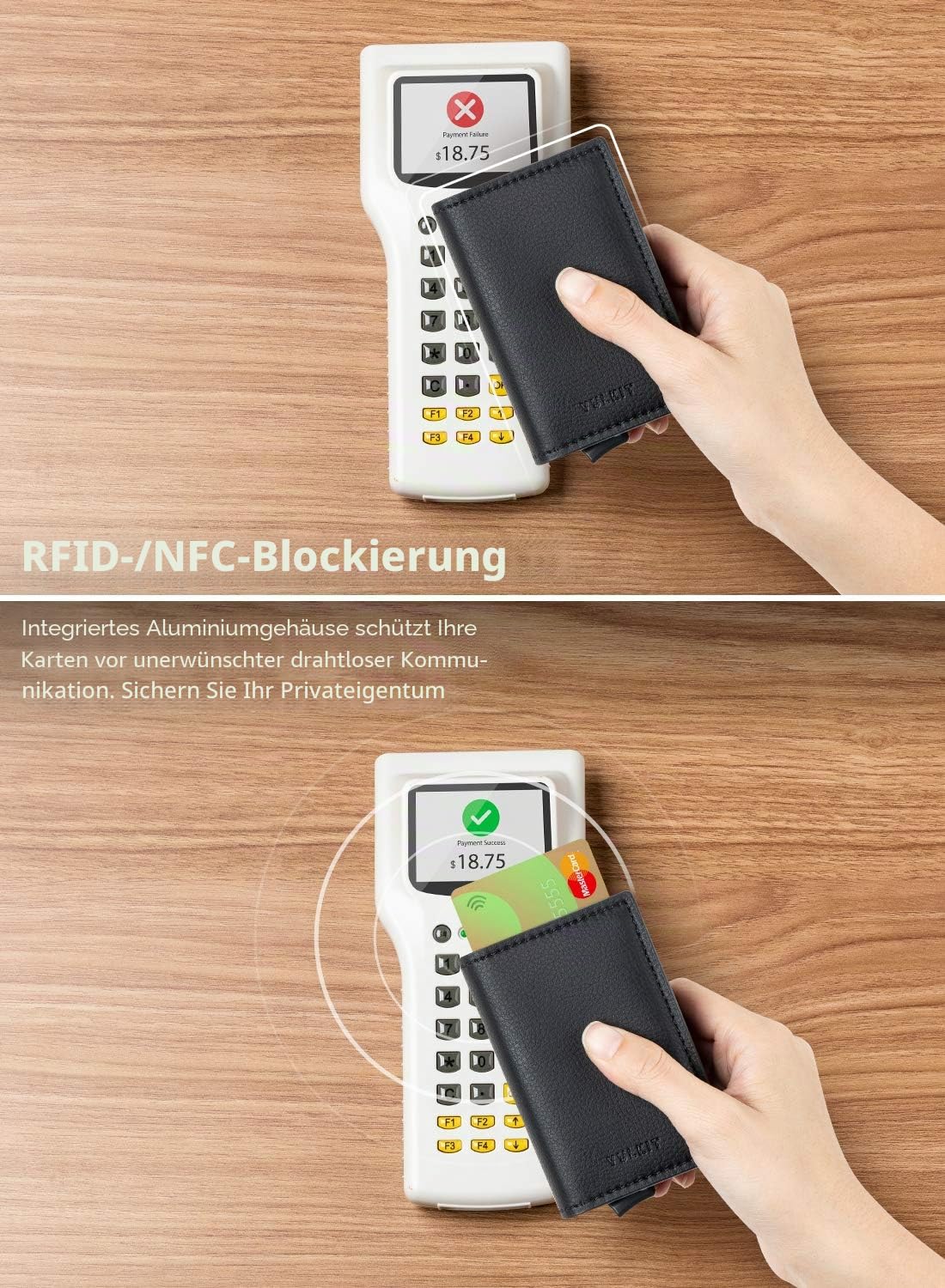 vulkit-aluminum-pop-up-wallet-kartenetui-schwarz-carbon-rfid image 3