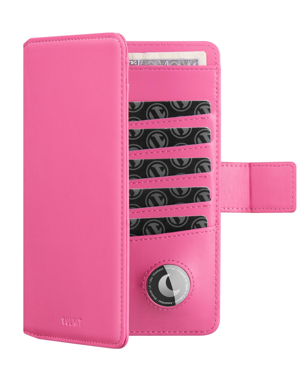 vulkit-passport-card-holder-reisepassh-lle-leder-dunkelgrau-rfid image 8