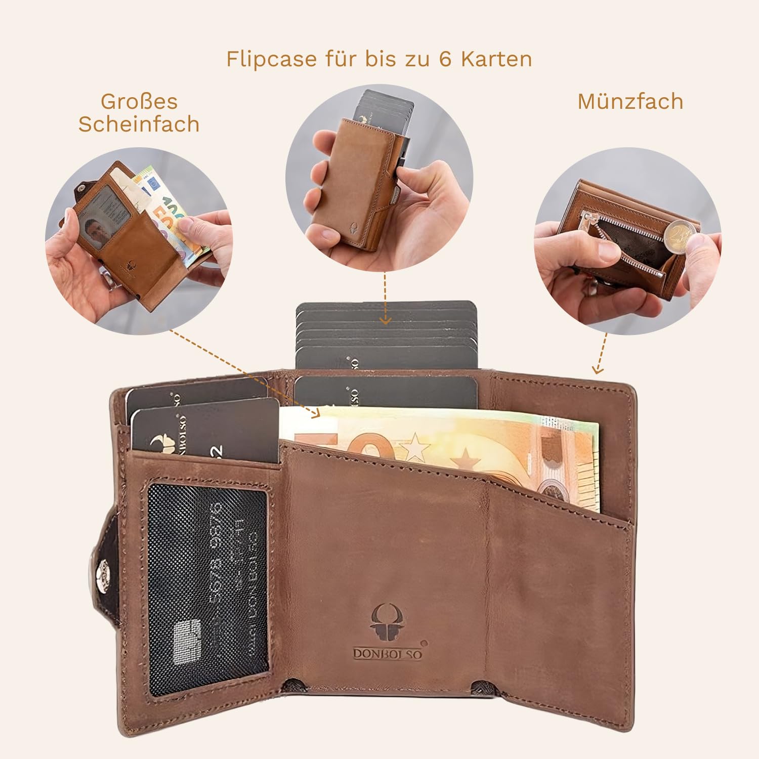donbolso-flip-geldb-rse-magnet-braun-minimalistisch image 5