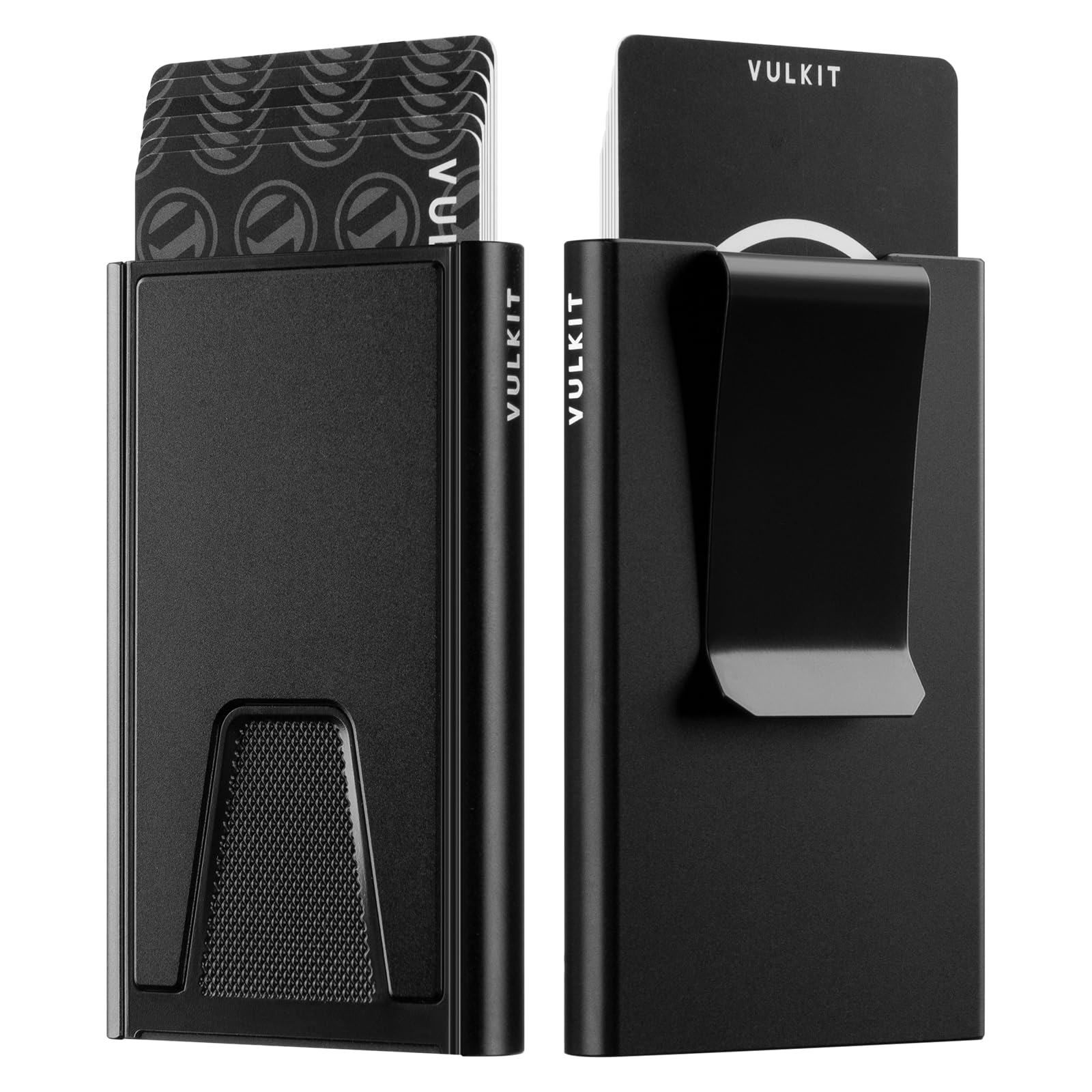vulkit-aluminium-pop-up-kartenetui-rfid-wallet-schwarz image 1