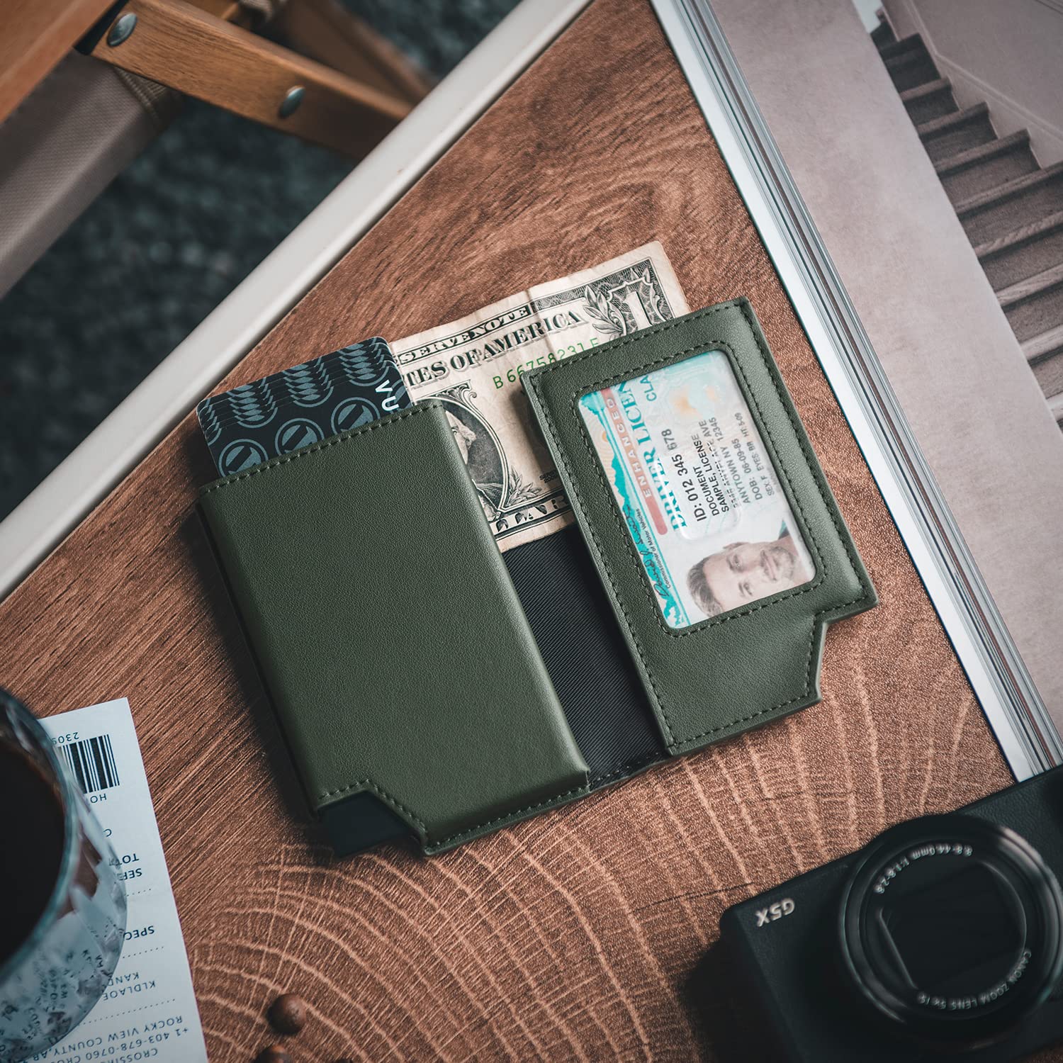 vulkit-leather-pop-up-geldb-rse-kartenetui-leder-olive-rfid image 6