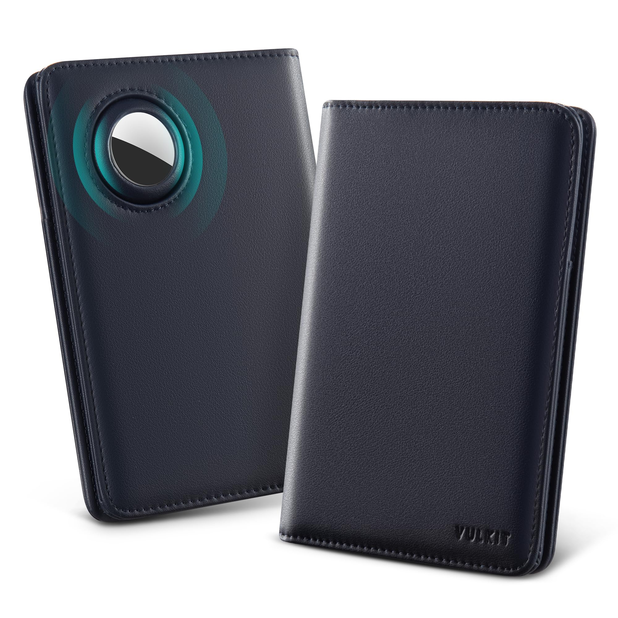vulkit-passport-card-holder-reisepassh-lle-schwarz-airtag-rfid image 8