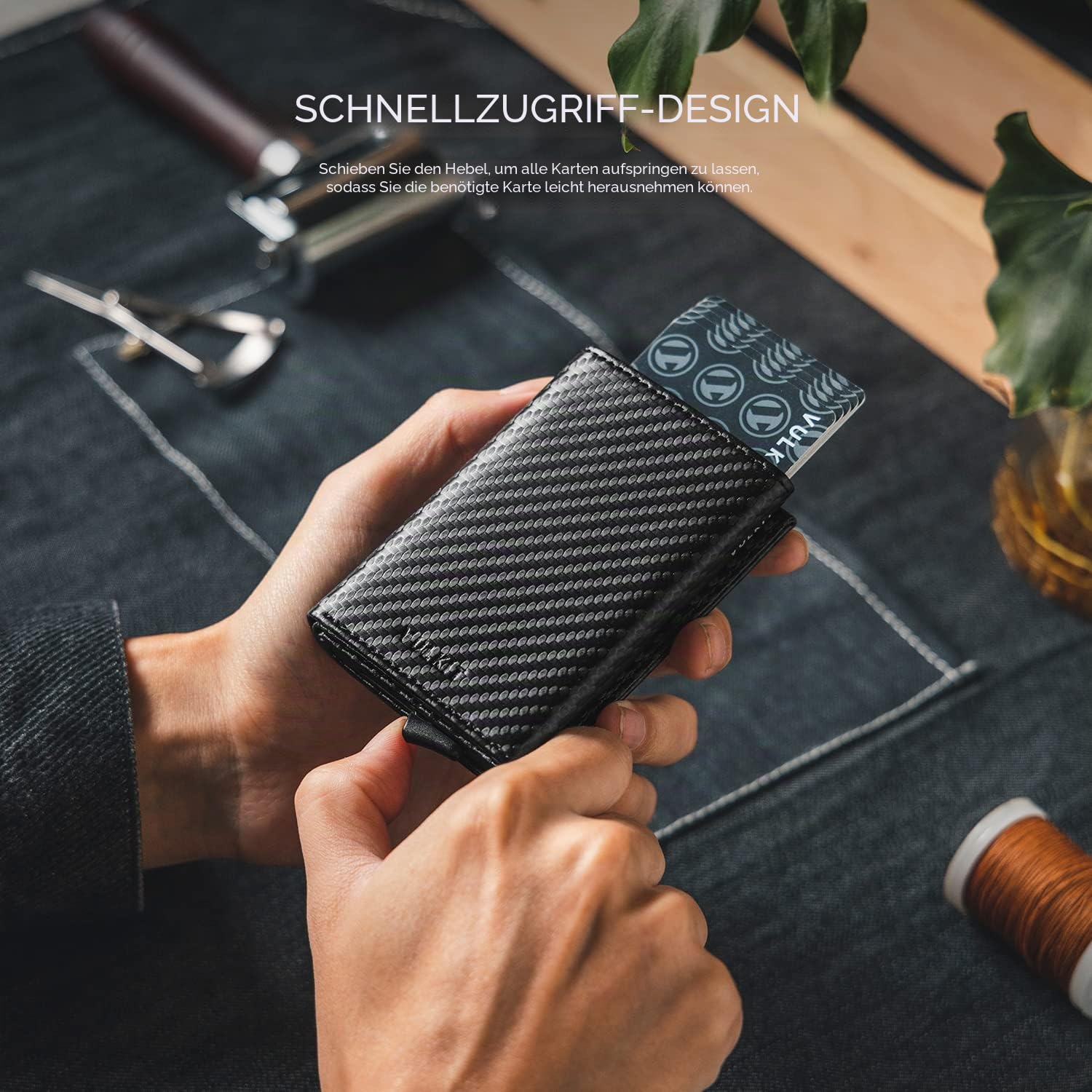 vulkit-leather-pop-up-wallets-kartenetui-kreuz-schwarz-rfid image 3