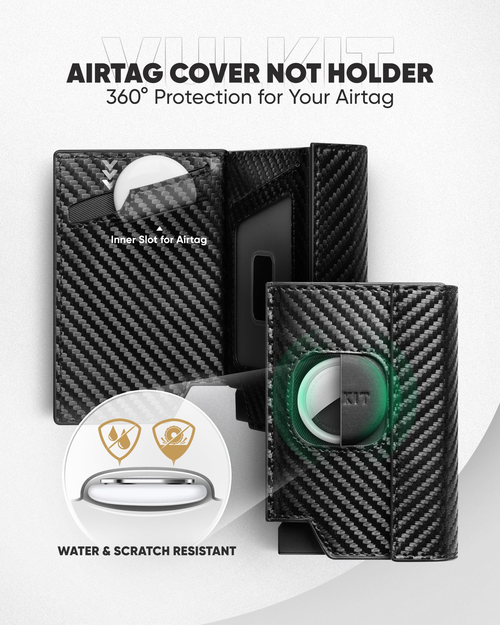 vulkit-airtag-kartenetui-carbon-schwarz-rfid-pop-up-wallet image 3
