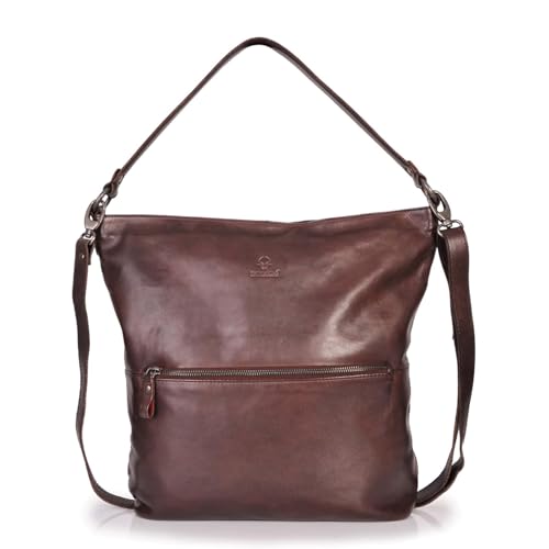 donbolso-berlin-handtasche-braun-echtleder-shopper-vintage image 8