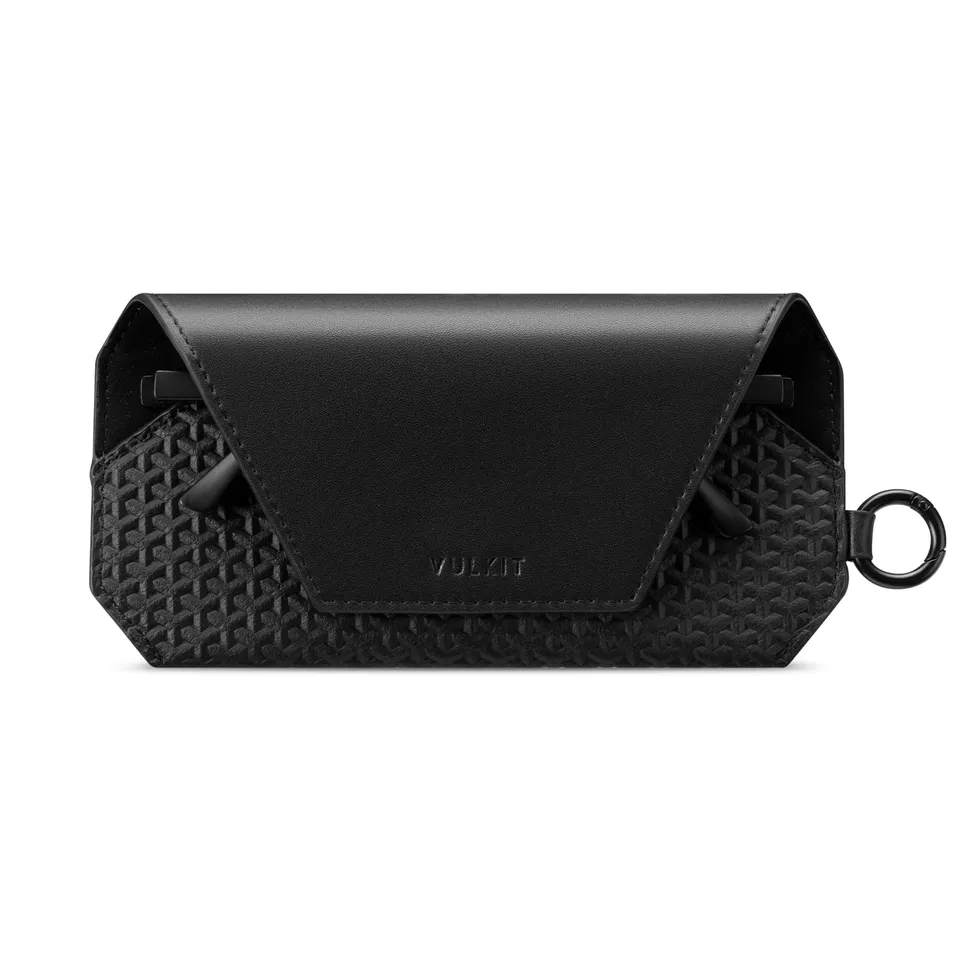 vulkit-brillenetui-schwarz-schlankes-etui-f-r-brille-sonnenbrille image 1