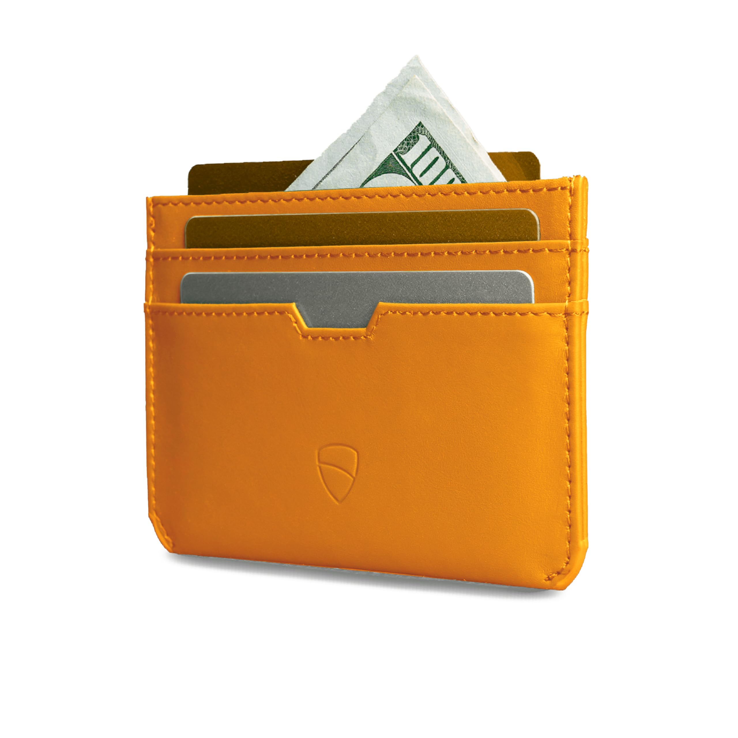 vaultskin-moorgate-kartenetui-goldgelb-leder-rfid image 2