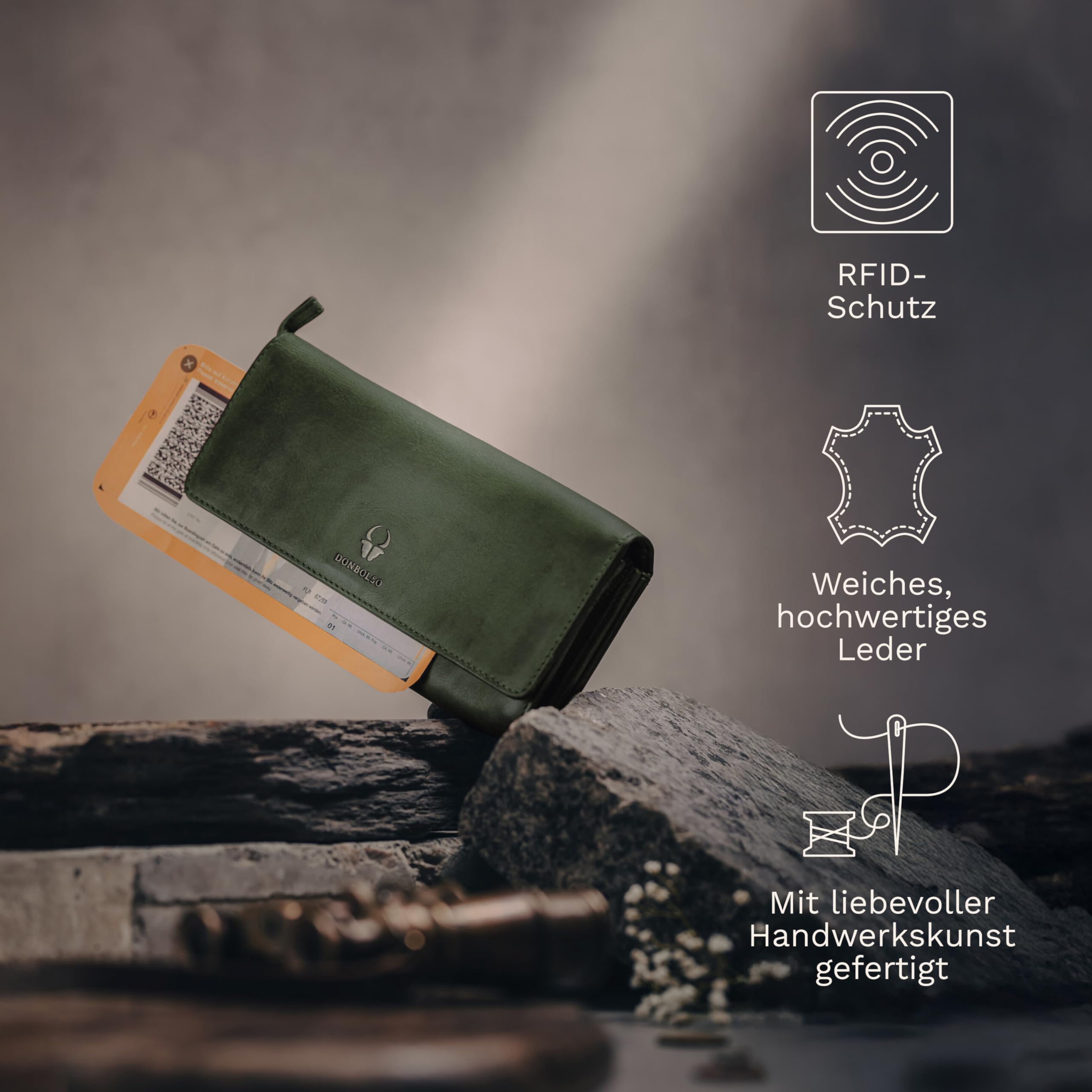 donbolso-florenz-geldb-rse-damen-olivgr-n-leder-rfid image 6