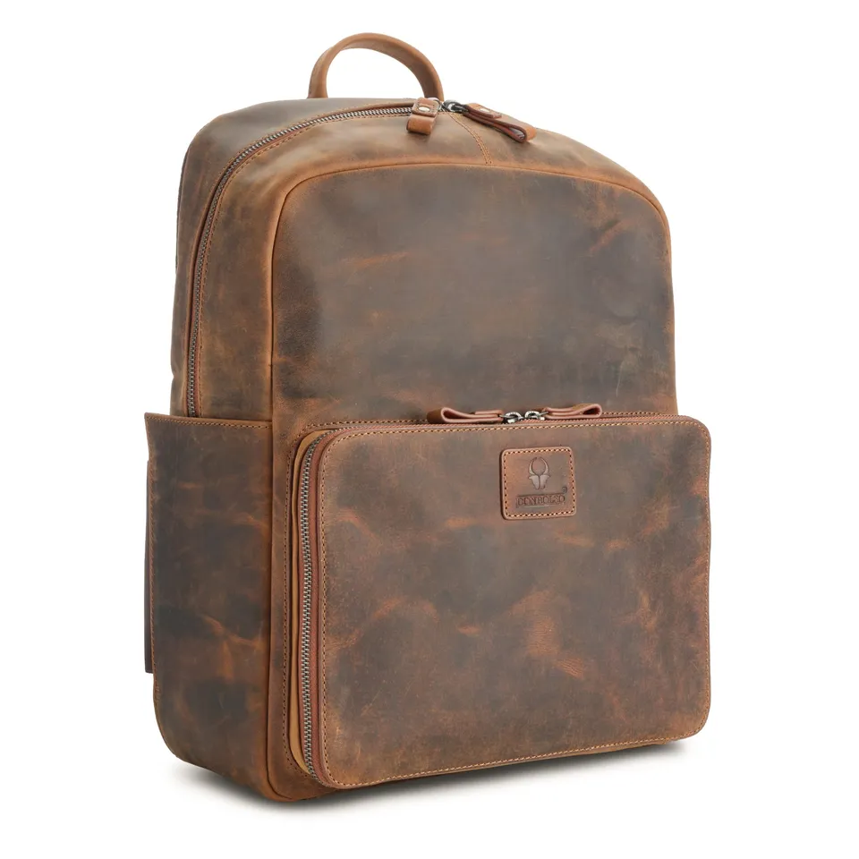 donbolso-tokio-rucksack-leder-vintage-braun-laptop image 1