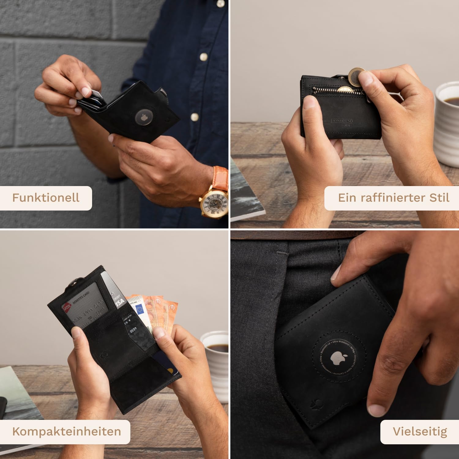 donbolso-wallet-air-mini-geldb-rse-leder-schwarz-mit-m-nzfach image 7
