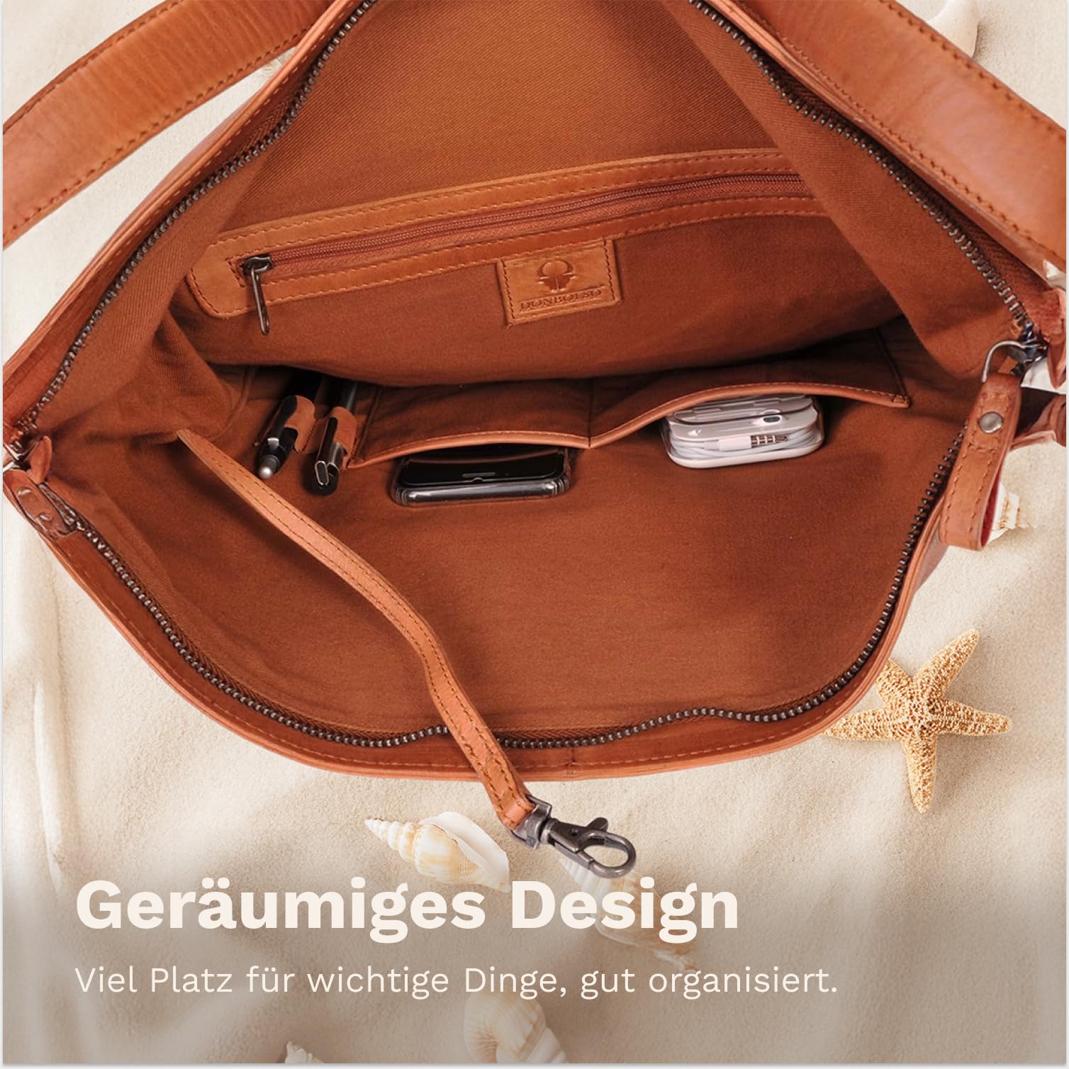 donbolso-berlin-handtasche-cognac-echtleder-shopper-vintage image 4