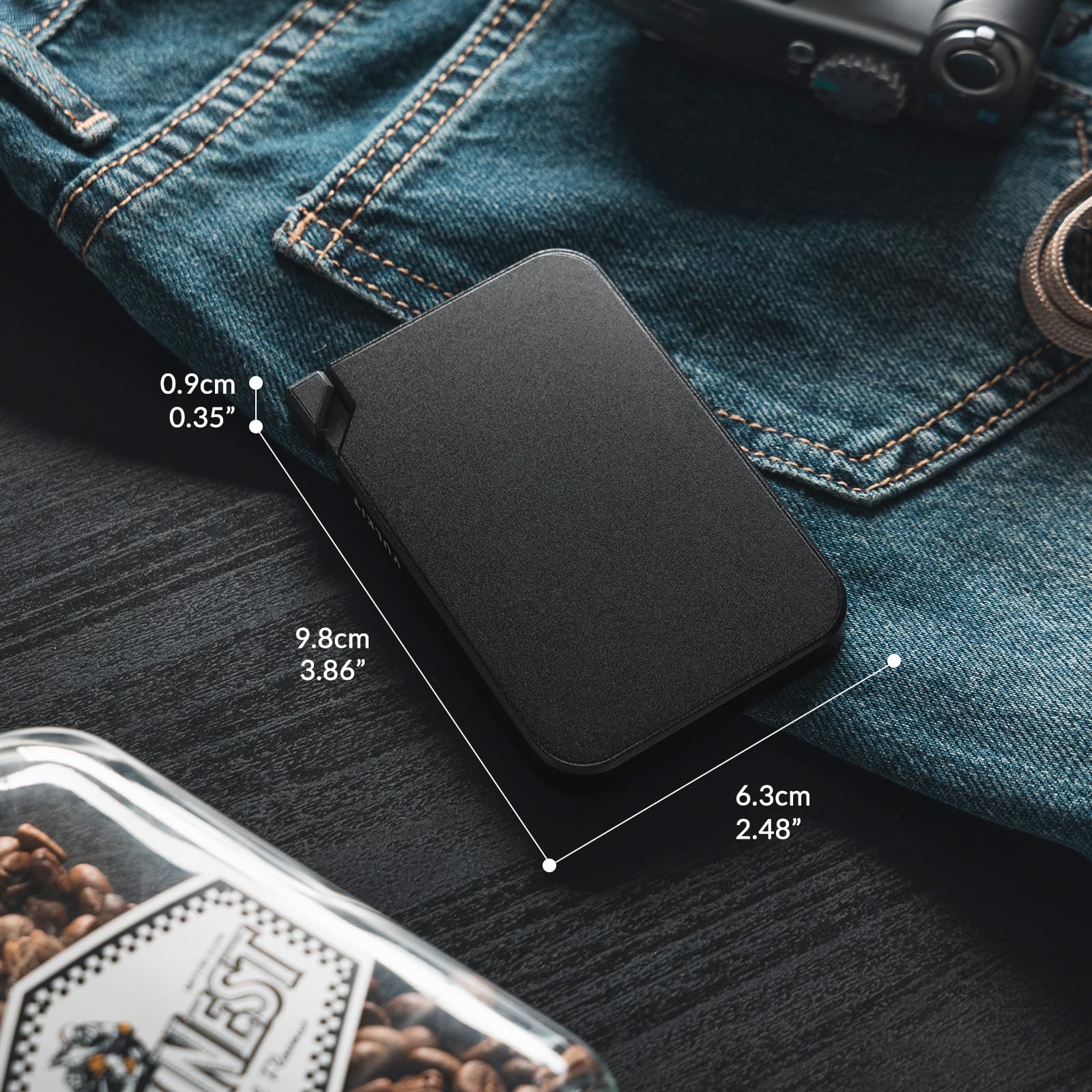 vulkit-aluminum-pop-up-kartenetui-schwarz-metall-5-karten image 4