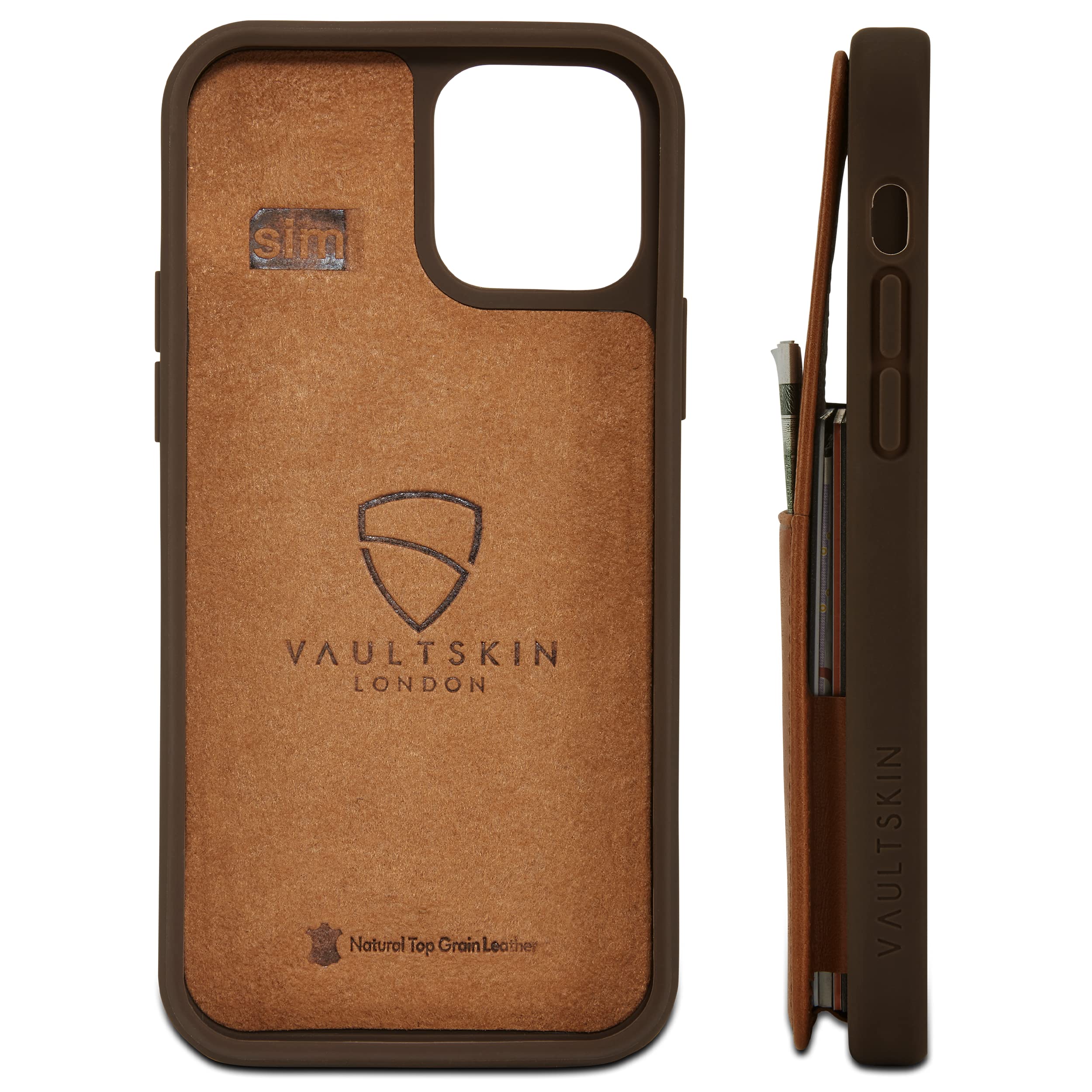 vaultskin-eton-iphone-13-pro-handyh-lle-cognac-leder image 3