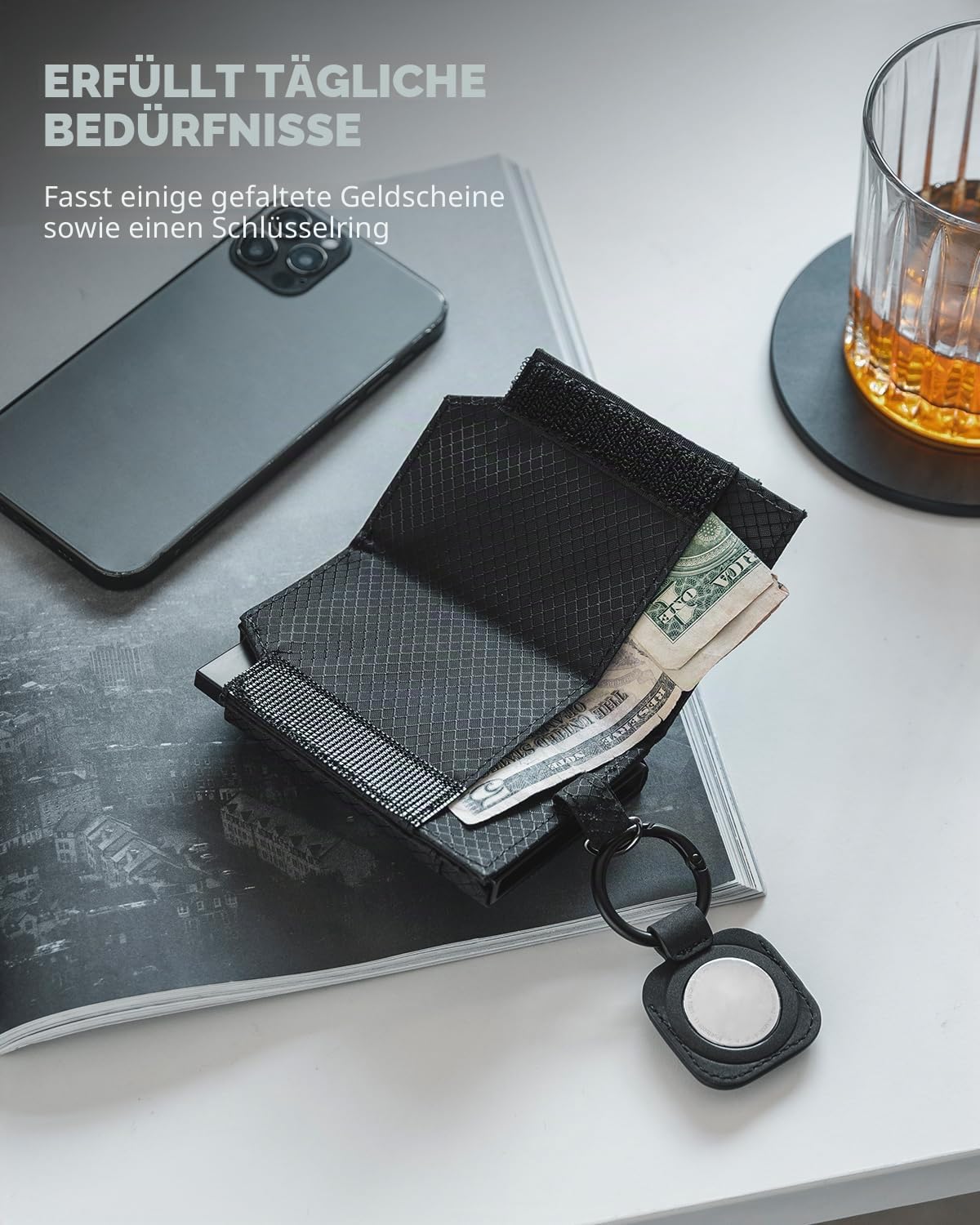 vulkit-aluminium-pop-up-kartenetui-schwarz-mit-geldfach image 3