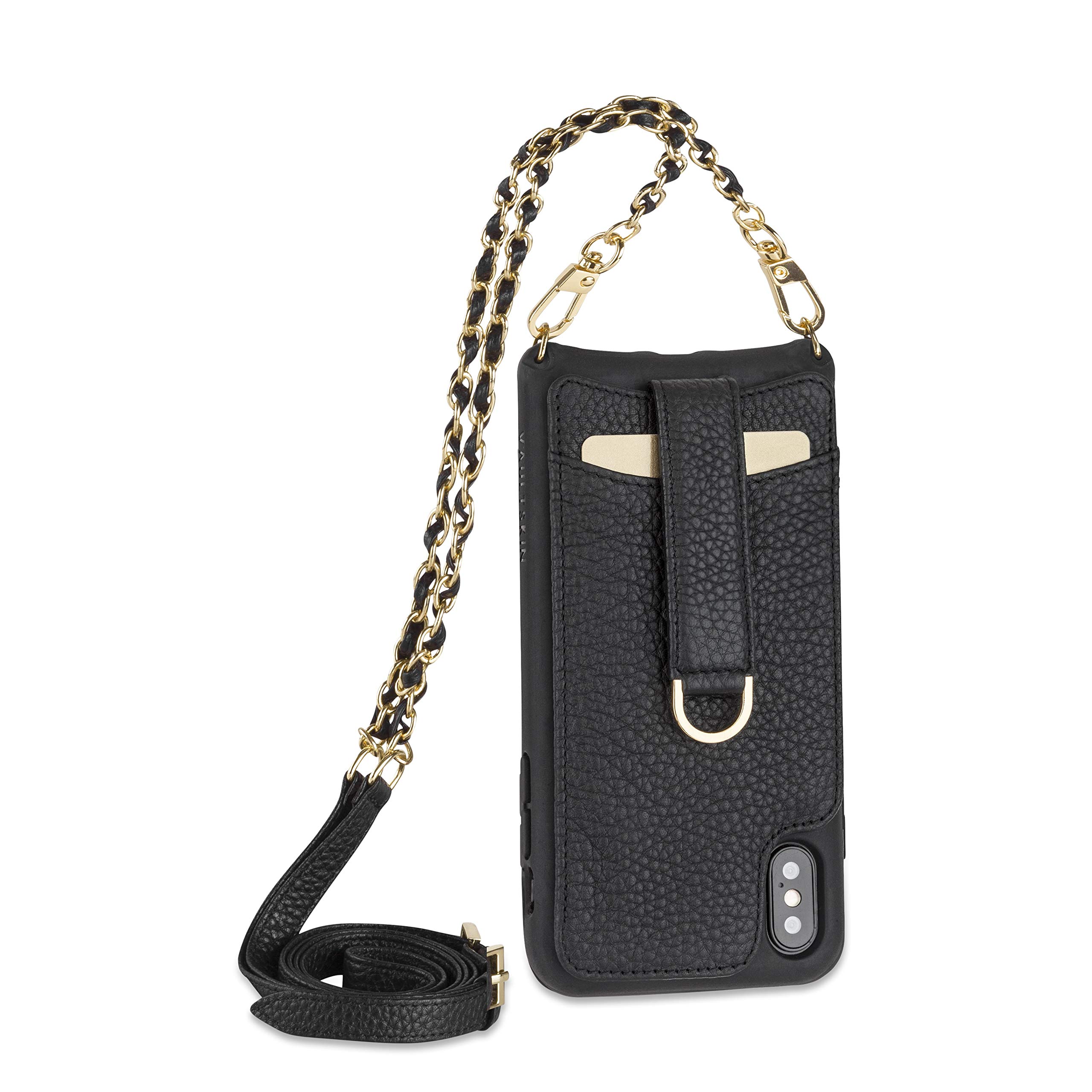 vaultskin-victoria-handyh-lle-iphone-xs-max-schwarz-kette image 1
