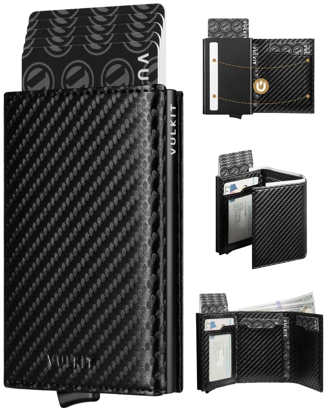 vulkit-leather-pop-up-wallets-kartenetui-kreuz-schwarz-rfid image 1