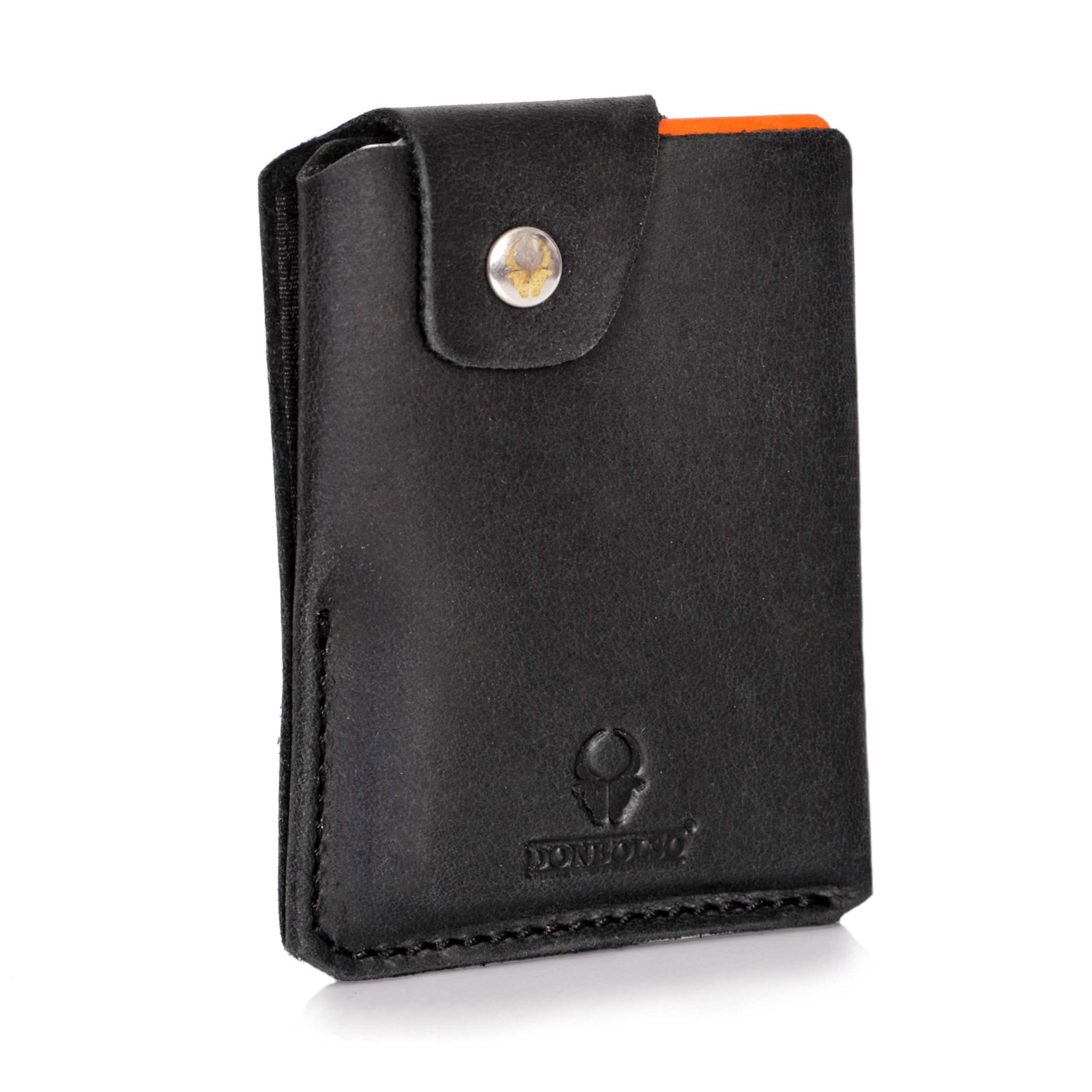 donbolso-bern-slim-wallet-kartenetui-schwarz-leder-8-karten-mini image 1