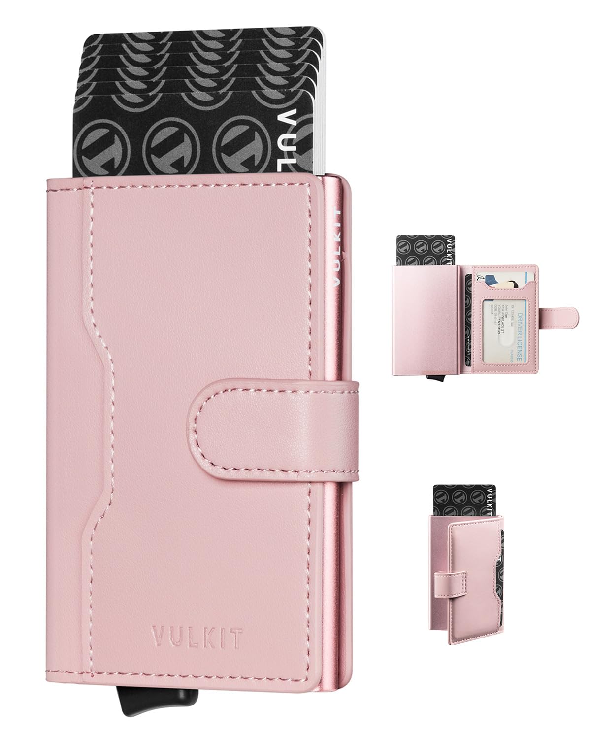 vulkit-pop-up-kartenetui-leder-rosa-rfid-magnet-5-7-karten image 1