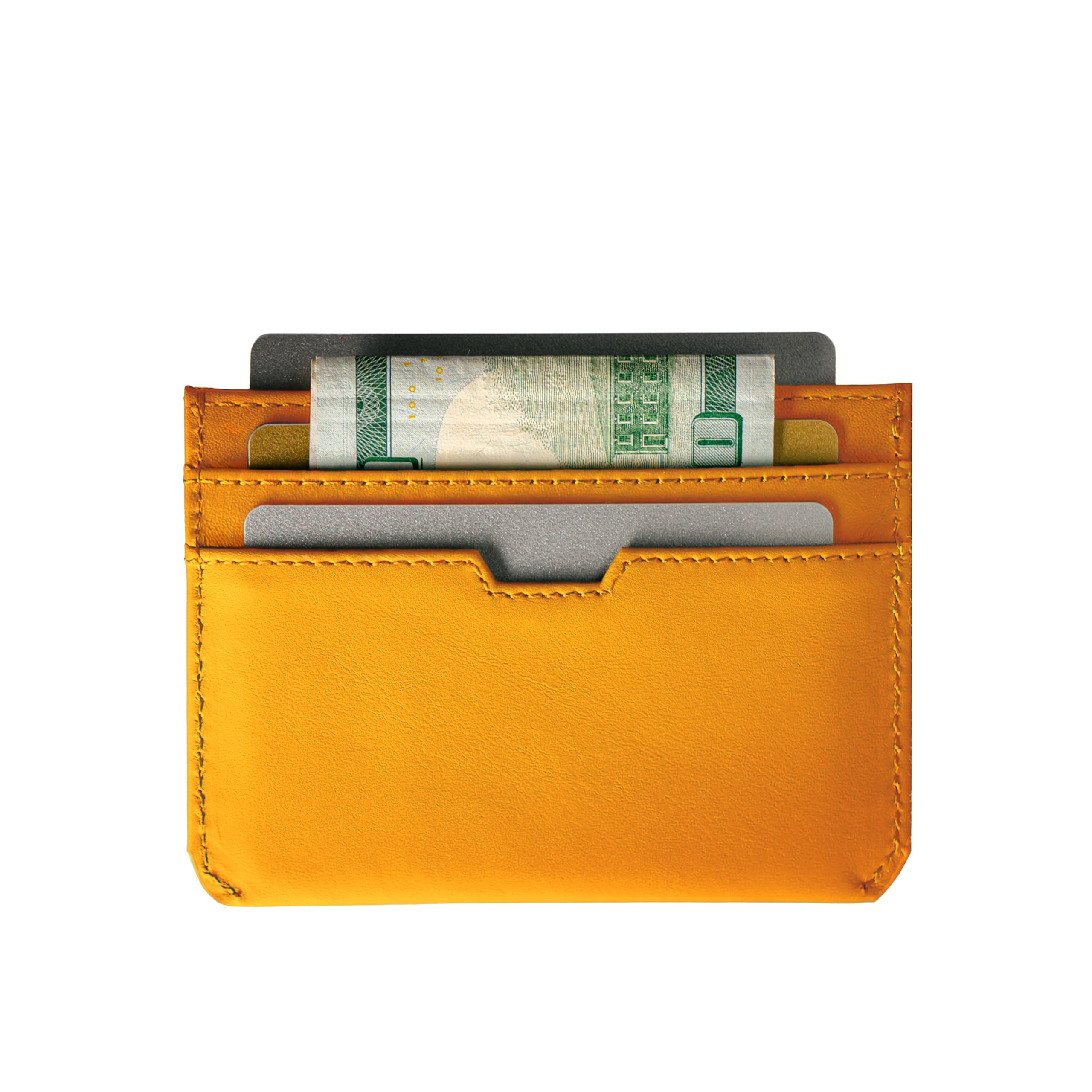 vaultskin-moorgate-kartenetui-goldgelb-leder-rfid image 3