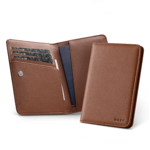 vulkit-passport-card-holder-reisepassh-lle-leder-rfid-magnet image 1