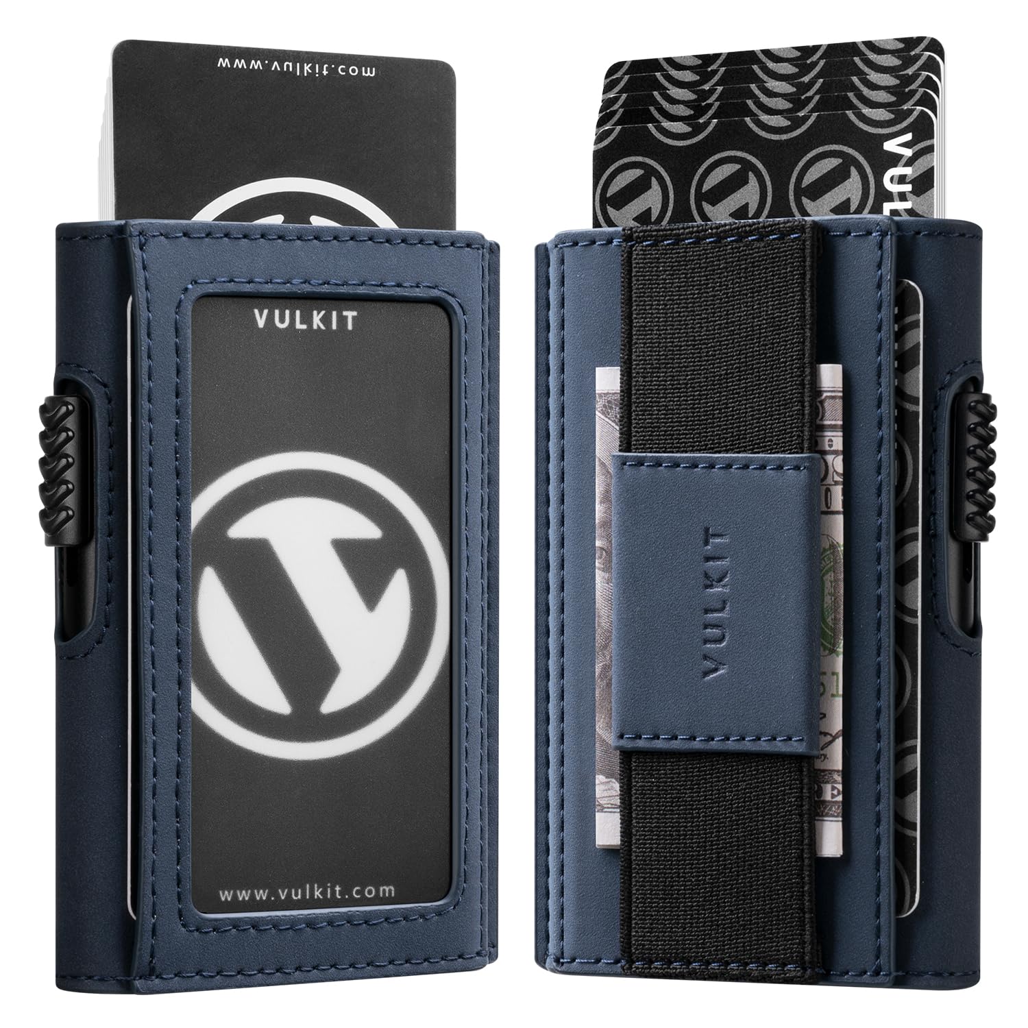 vulkit-leather-pop-up-slim-wallet-rosa-mit-geldklammer image 3