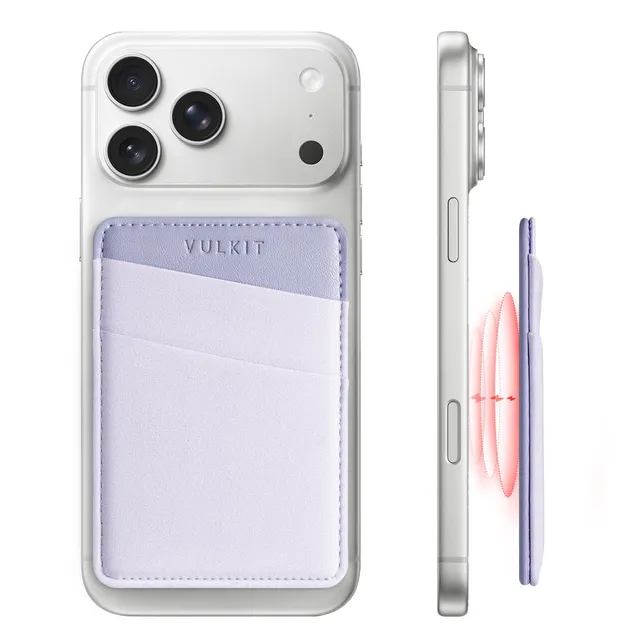 vulkit-phone-card-holder-magsafe-wallet-violett-rfid-2-karten image 1