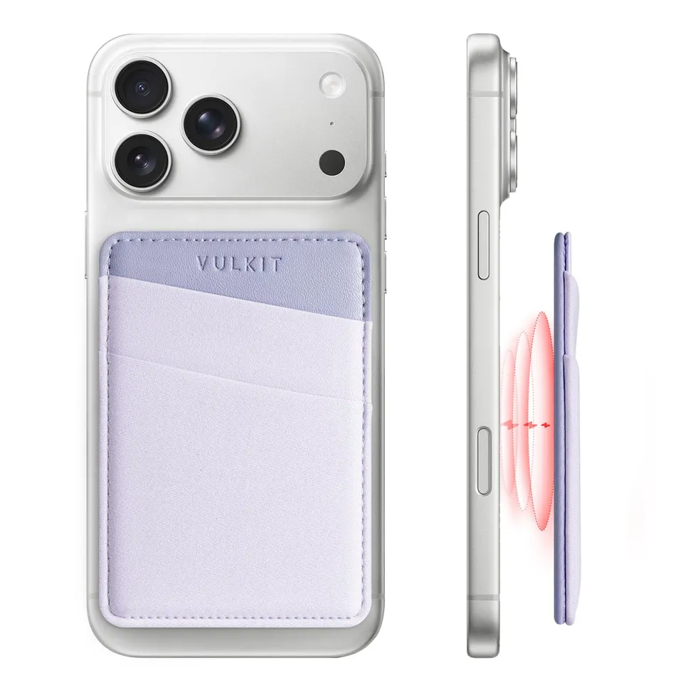 vulkit-phone-card-holder-magsafe-wallet-violett-rfid-2-karten image 1