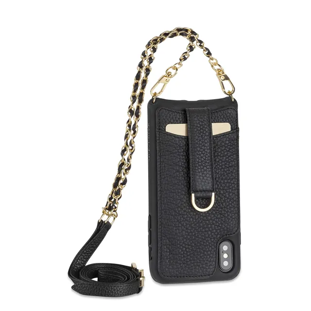 vaultskin-victoria-handyh-lle-iphone-xs-max-schwarz-kette image 1