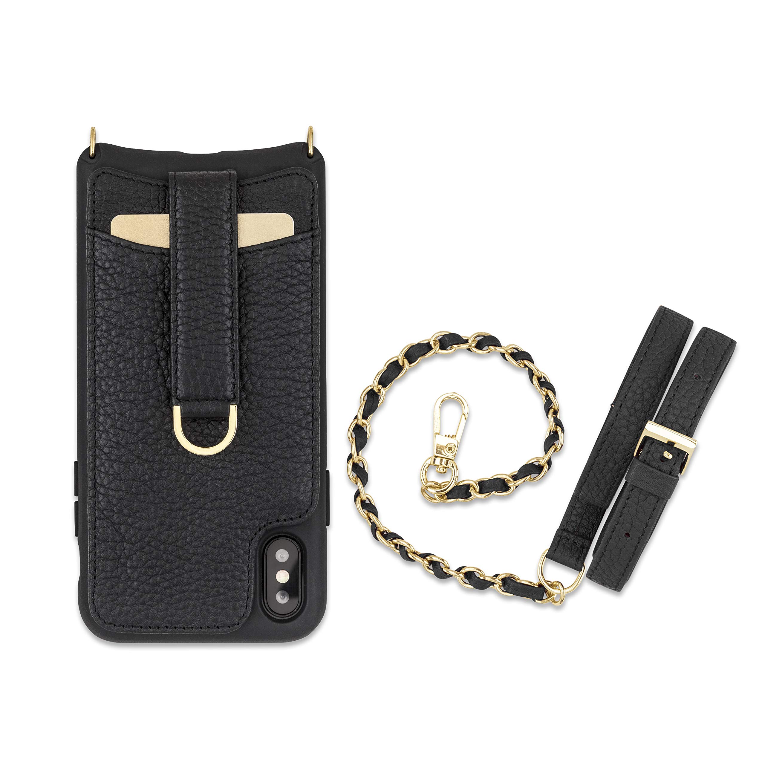 vaultskin-victoria-handyh-lle-iphone-xs-max-schwarz-kette image 2