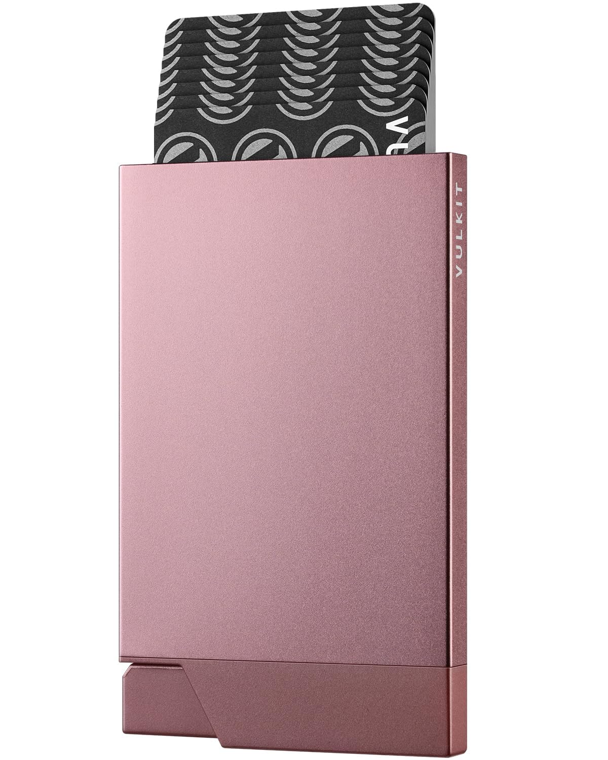 vulkit-aluminum-pop-up-wallets-kartenetui-ros-gold-rfid-slim image 1