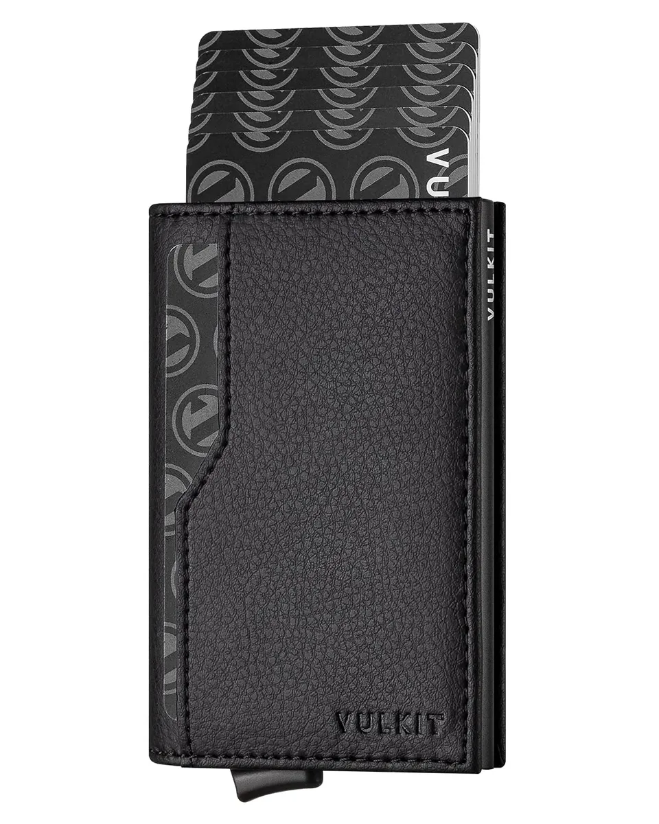 vulkit-pop-up-kartenetui-leder-schwarz-doppel-id-rfid image 1