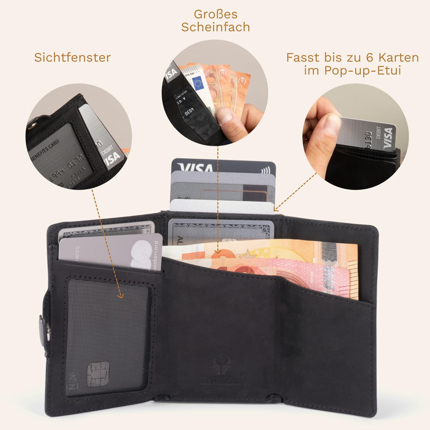 donbolso-wallet-flip-geldb-rse-vintage-schwarz-9-karten image 5