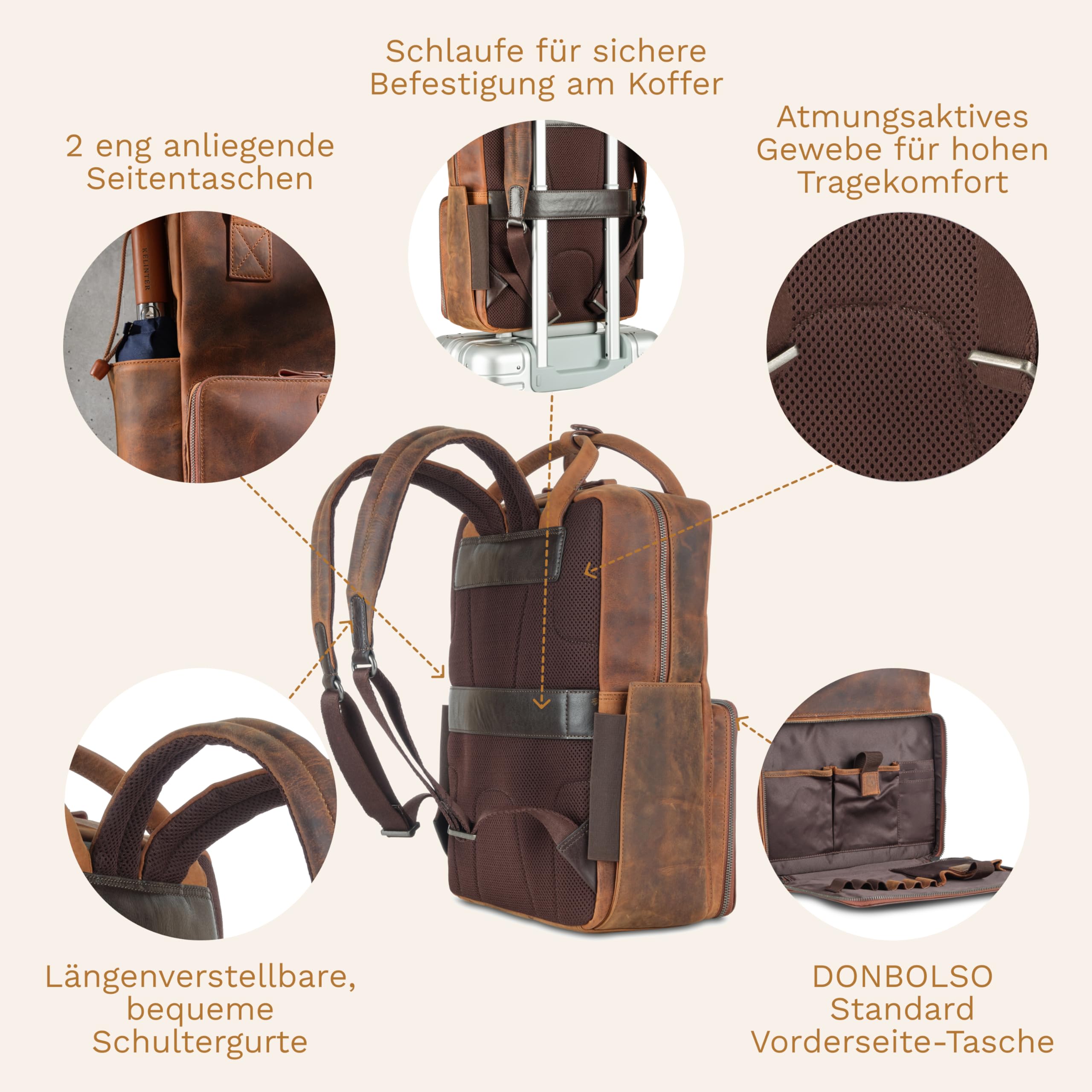 donbolso-amsterdam-rucksack-vintage-braun-leder-laptopfach image 5