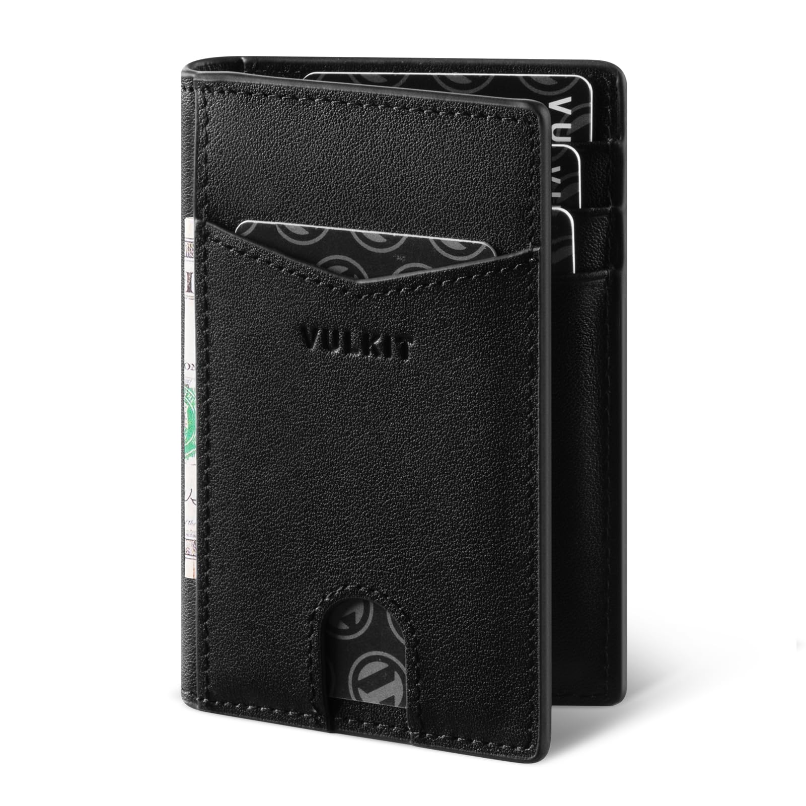 vulkit-bifold-wallet-kartenetui-nappa-schwarz-rfid image 1
