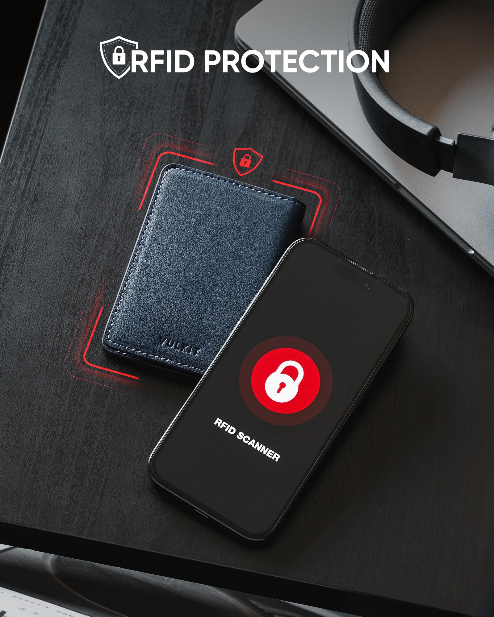 vulkit-bifold-kartenetui-leder-blau-rfid-8-karten-slim-geldbeutel image 6