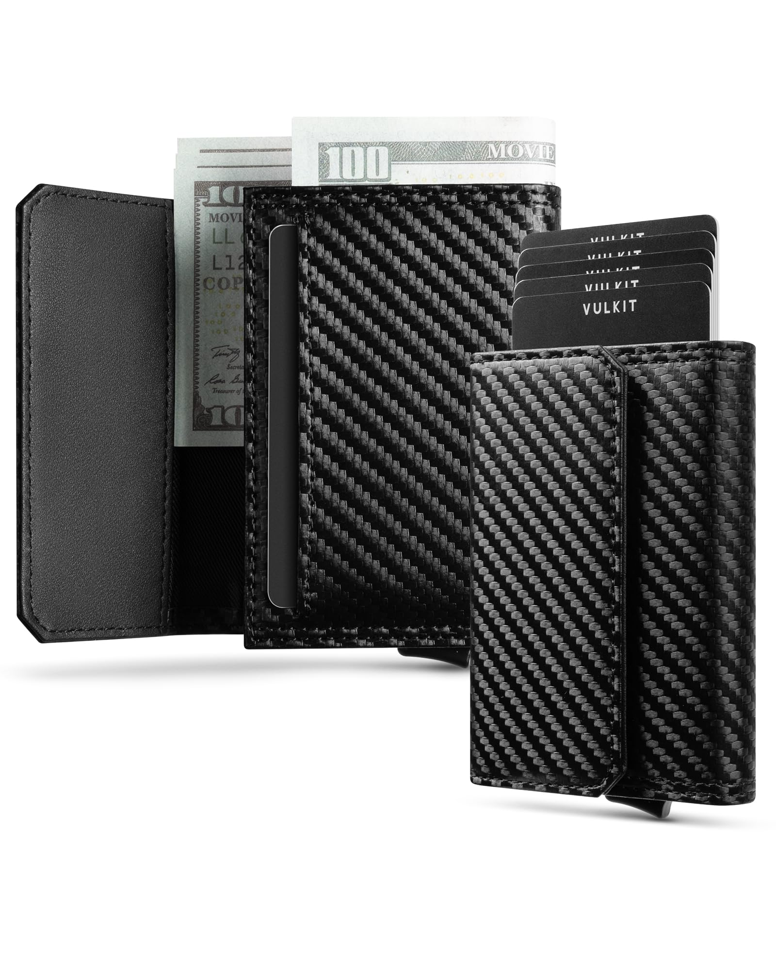 vulkit-leather-pop-up-kartenetui-grau-gr-n-10-karten-rfid image 8