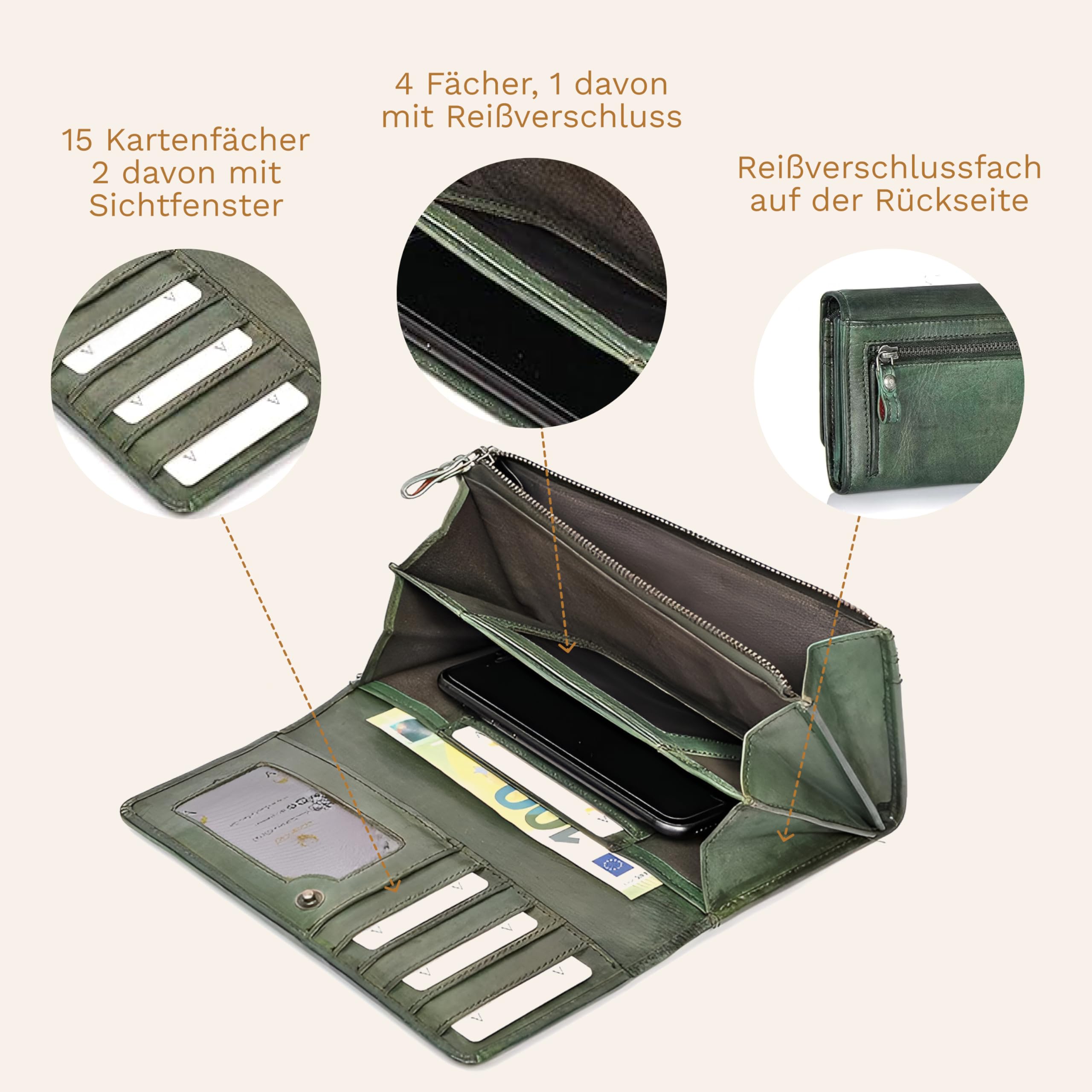 donbolso-florenz-geldb-rse-damen-olivgr-n-leder-rfid image 5