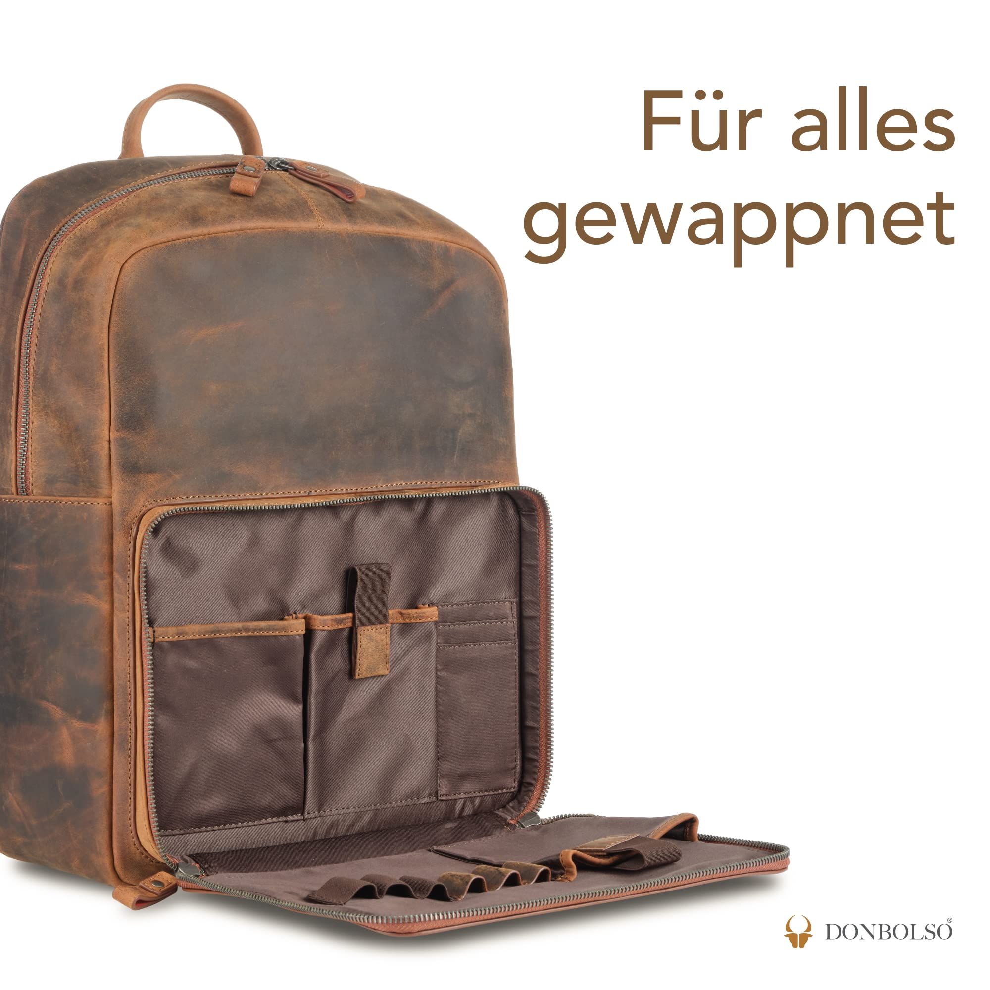 donbolso-tokio-rucksack-leder-vintage-braun-laptop image 7