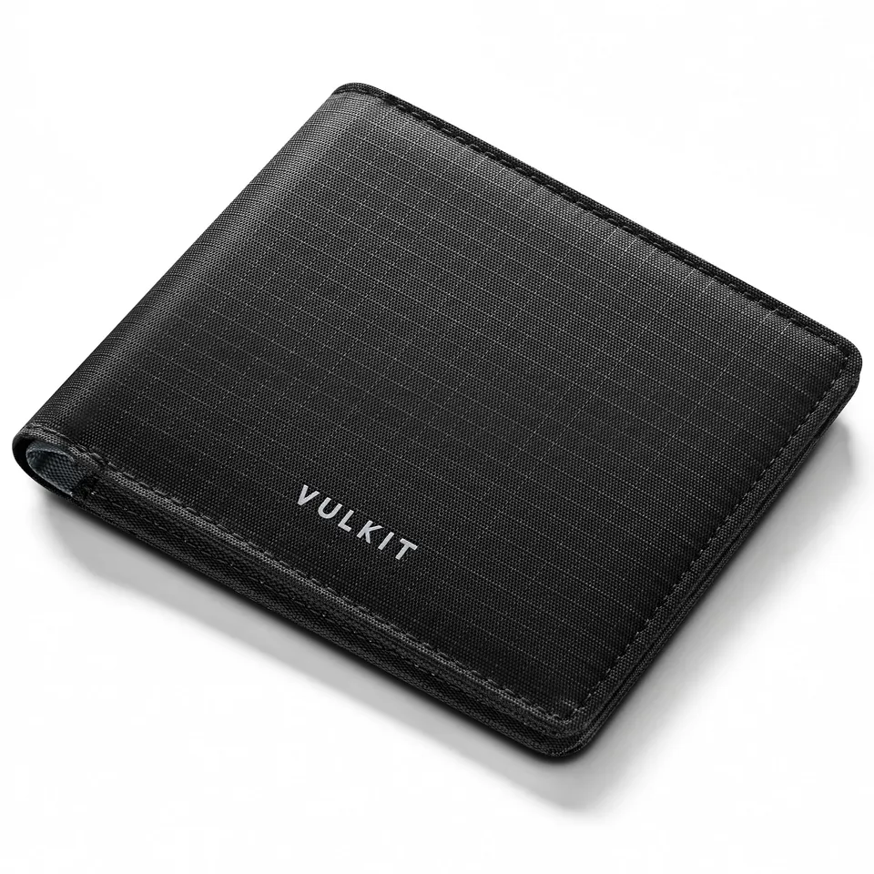 vulkit-bifold-wallet-geldb-rse-schwarz-nylon-rfid-10-karten image 1