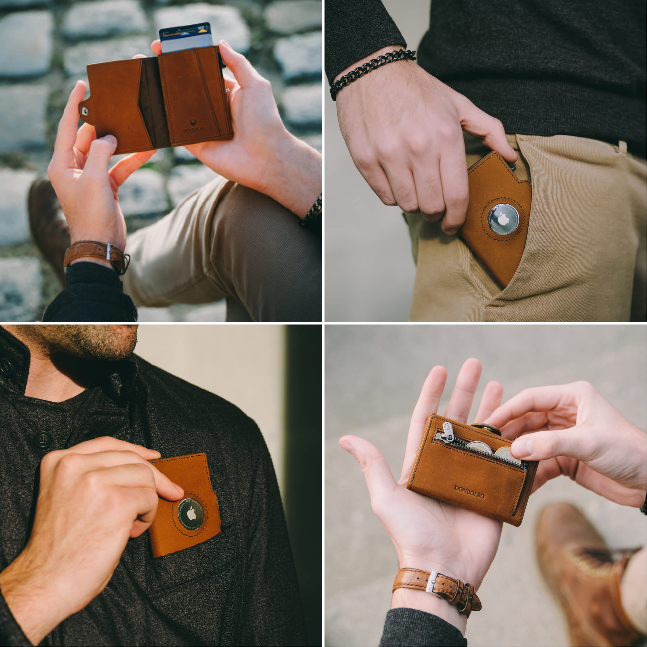 donbolso-austin-air-wallet-vintage-braun-rfid-m-nzfach image 2