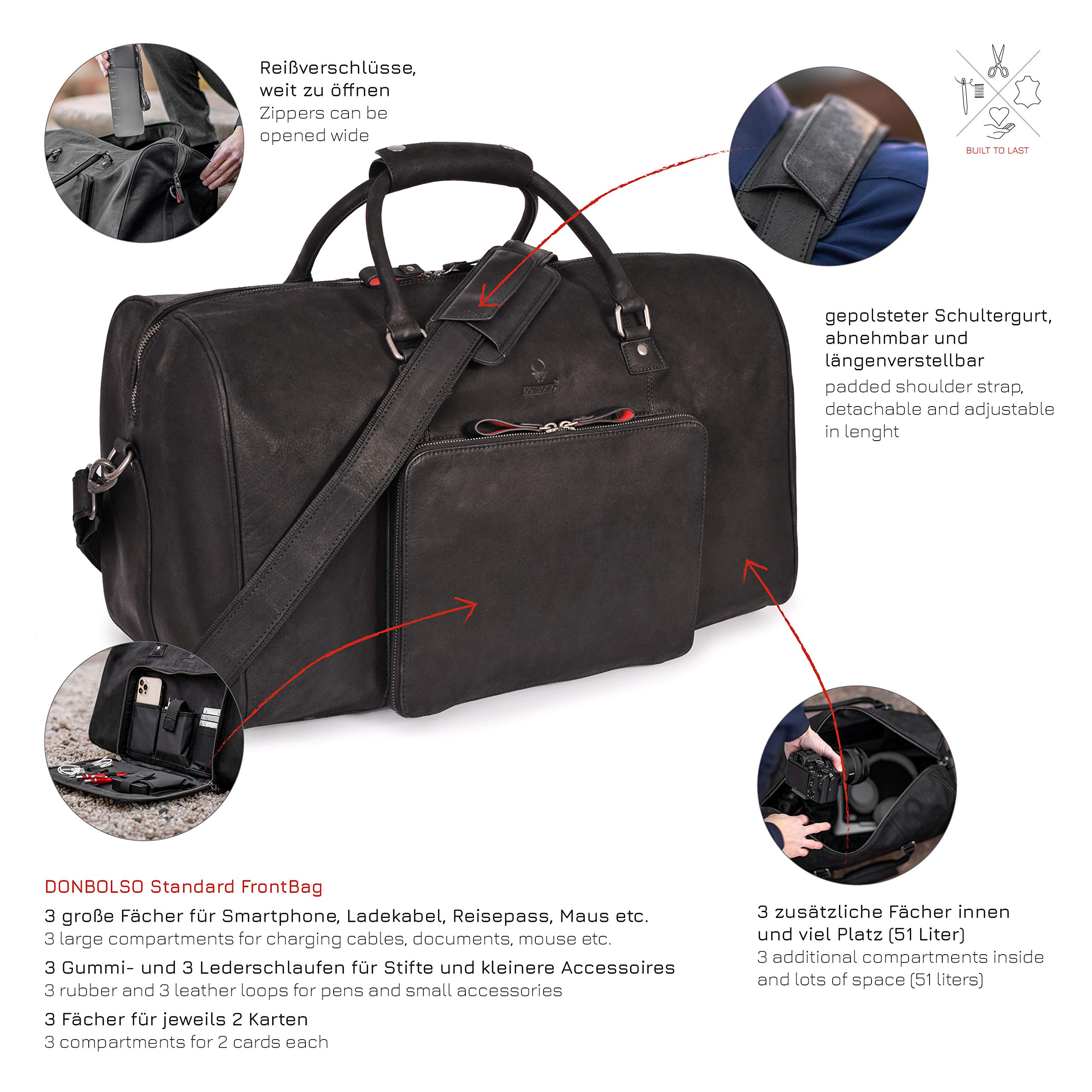 donbolso-neapel-weekender-reisetasche-schwarz-leder-51-liter image 5