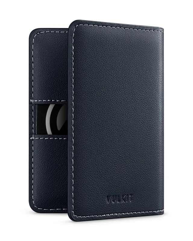vulkit-bifold-kartenetui-leder-blau-rfid-8-karten-slim-geldbeutel image 1