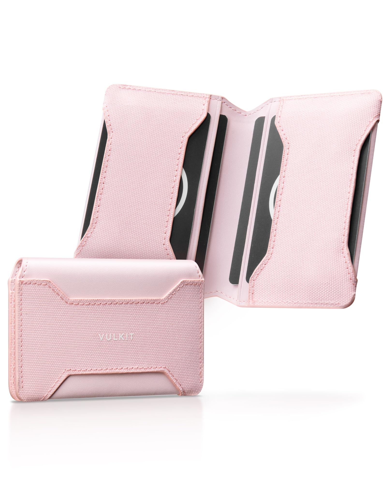 vulkit-business-cards-wallet-kartenetui-rosa-rfid image 1