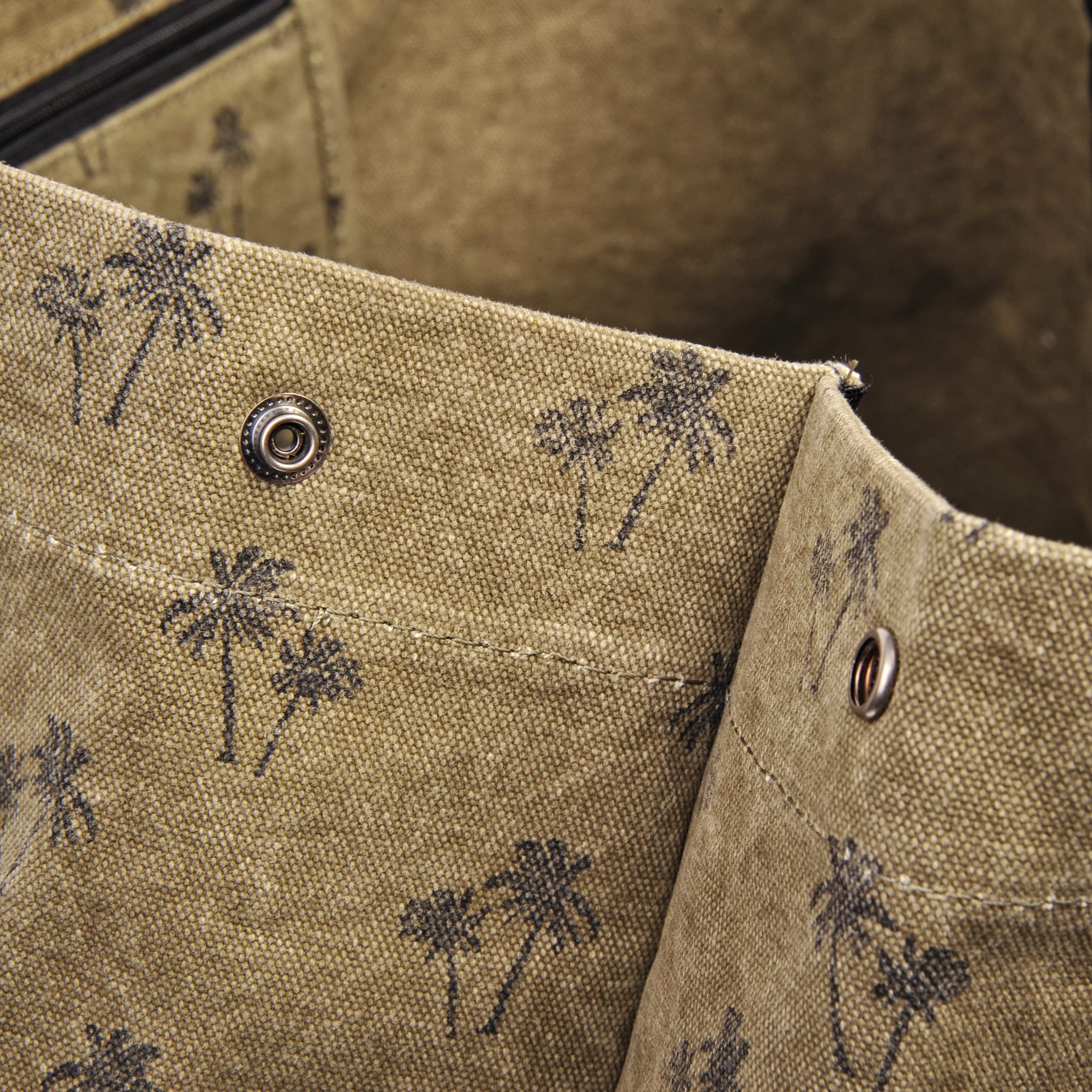 donbolso-athen-shopper-canvas-leder-xxl-strandtasche image 2